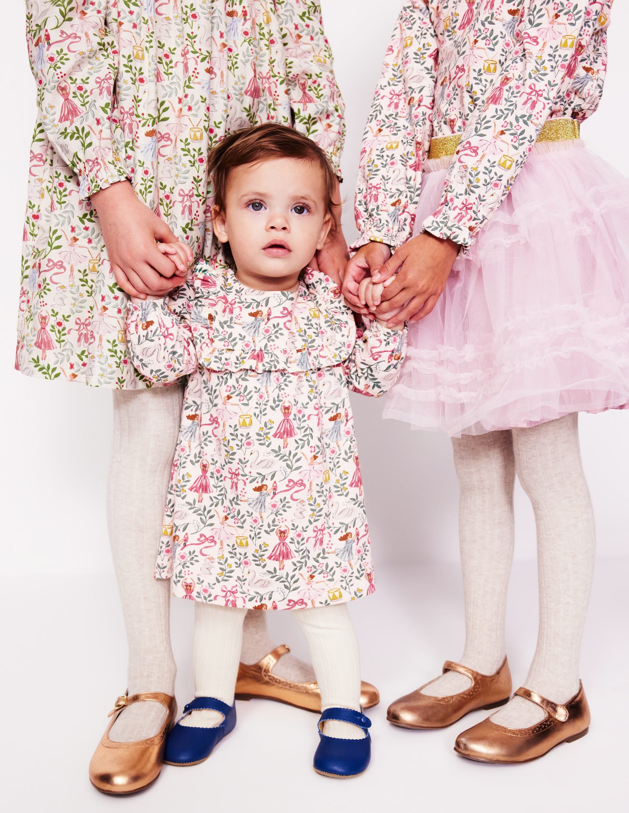 Jersey Ruffle Dress-Ivory Ballet Toile - Image 4