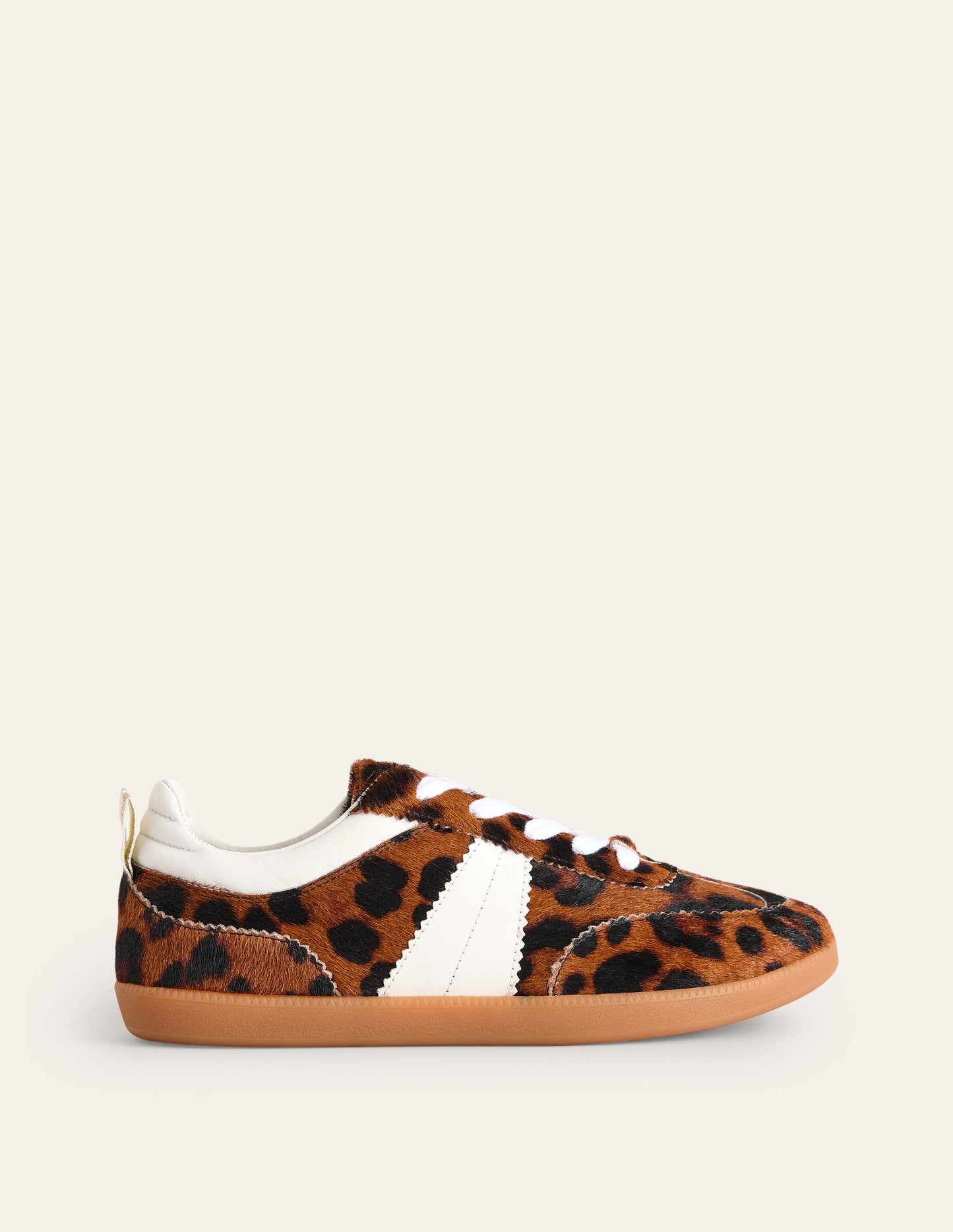 Erin Retro Tennis Sneakers-Dark Classic Leopard