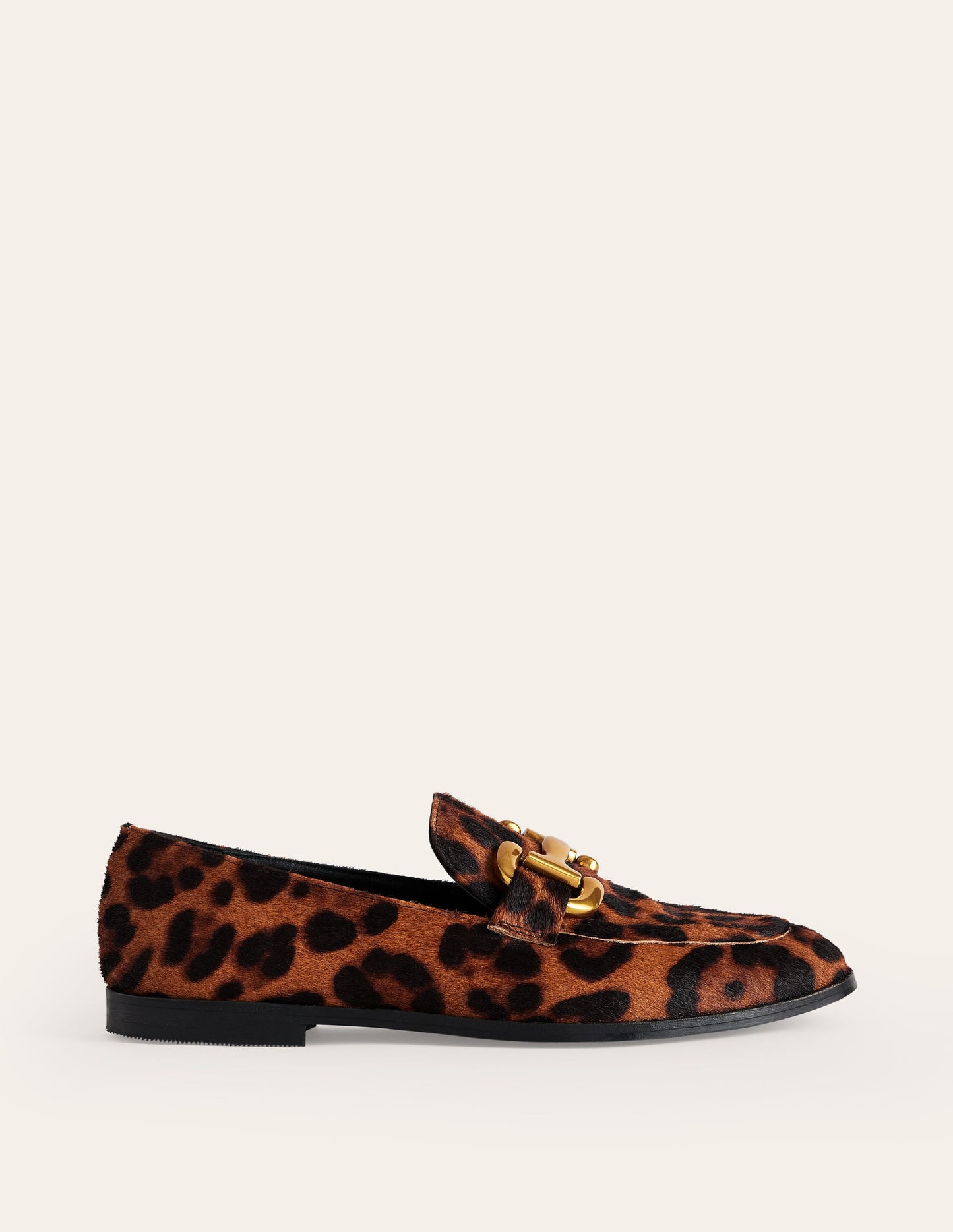 Iris Snaffle Loafers-Leopard