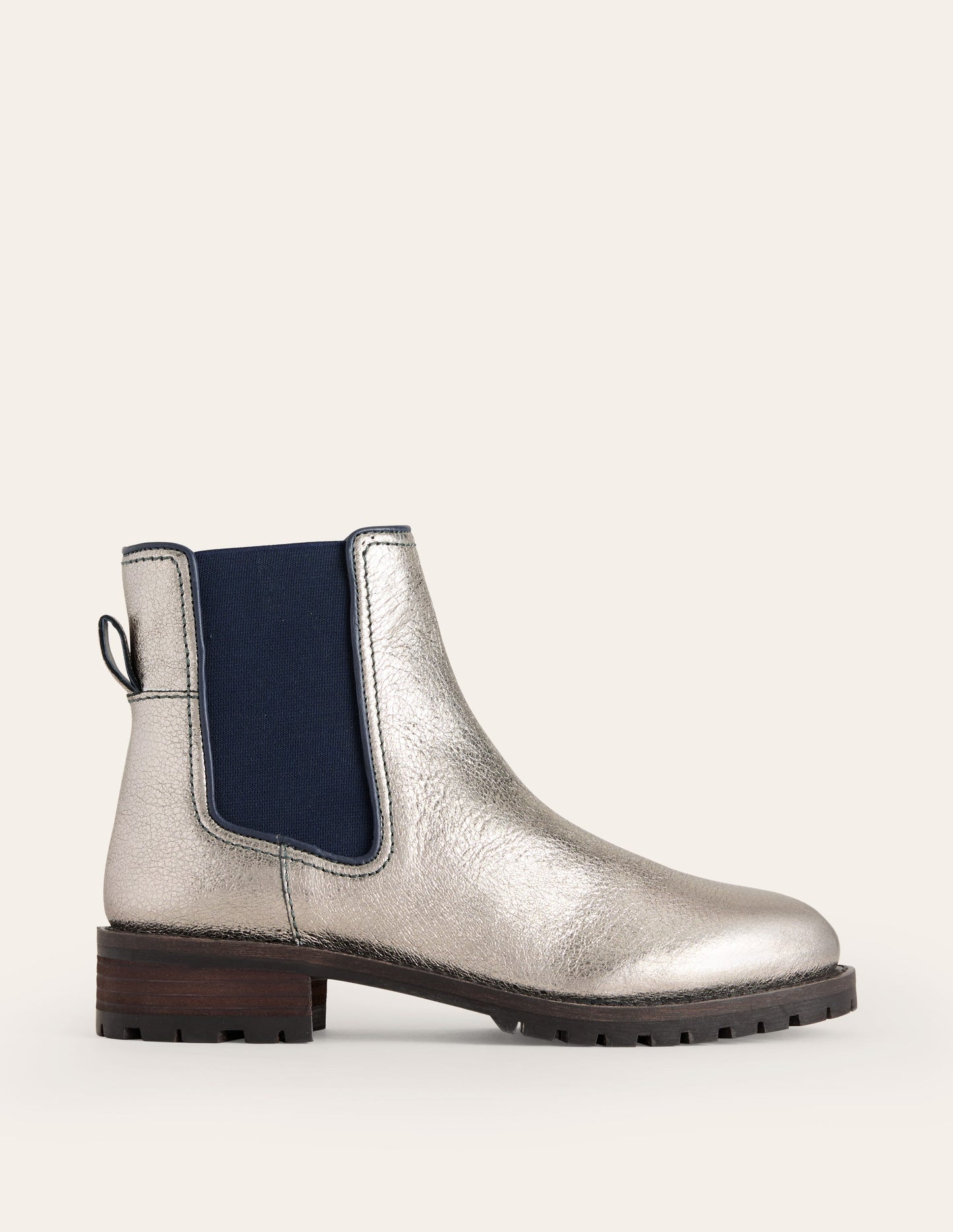 Freya Chelsea Boots-Silver