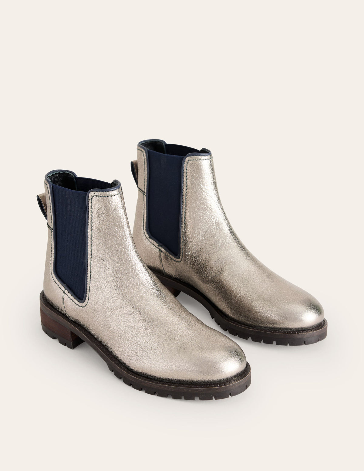Freya Chelsea Boots-Silver - Image 3