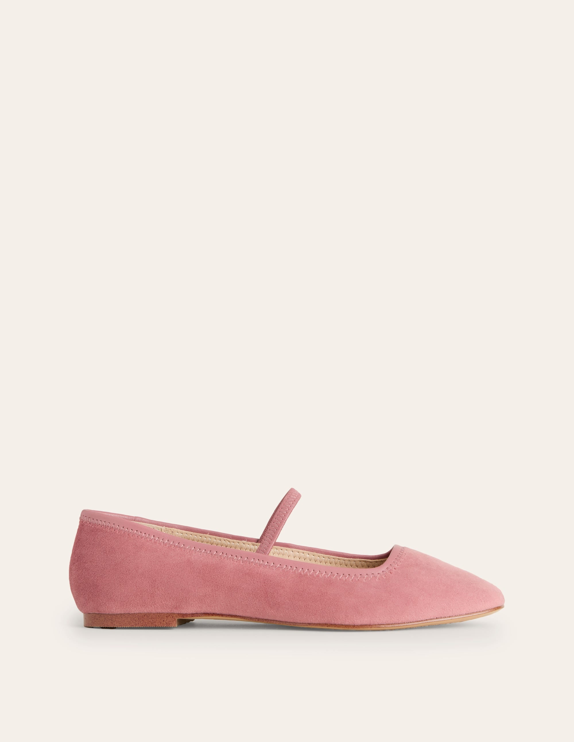 Thea Mary Jane Ballet Flats-Old Rose - Image 2