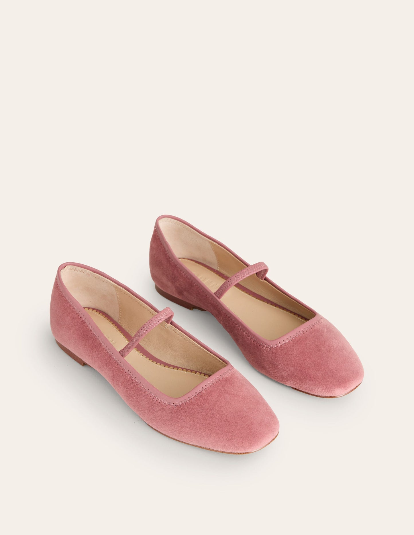 Thea Mary Jane Ballet Flat-Old Rose