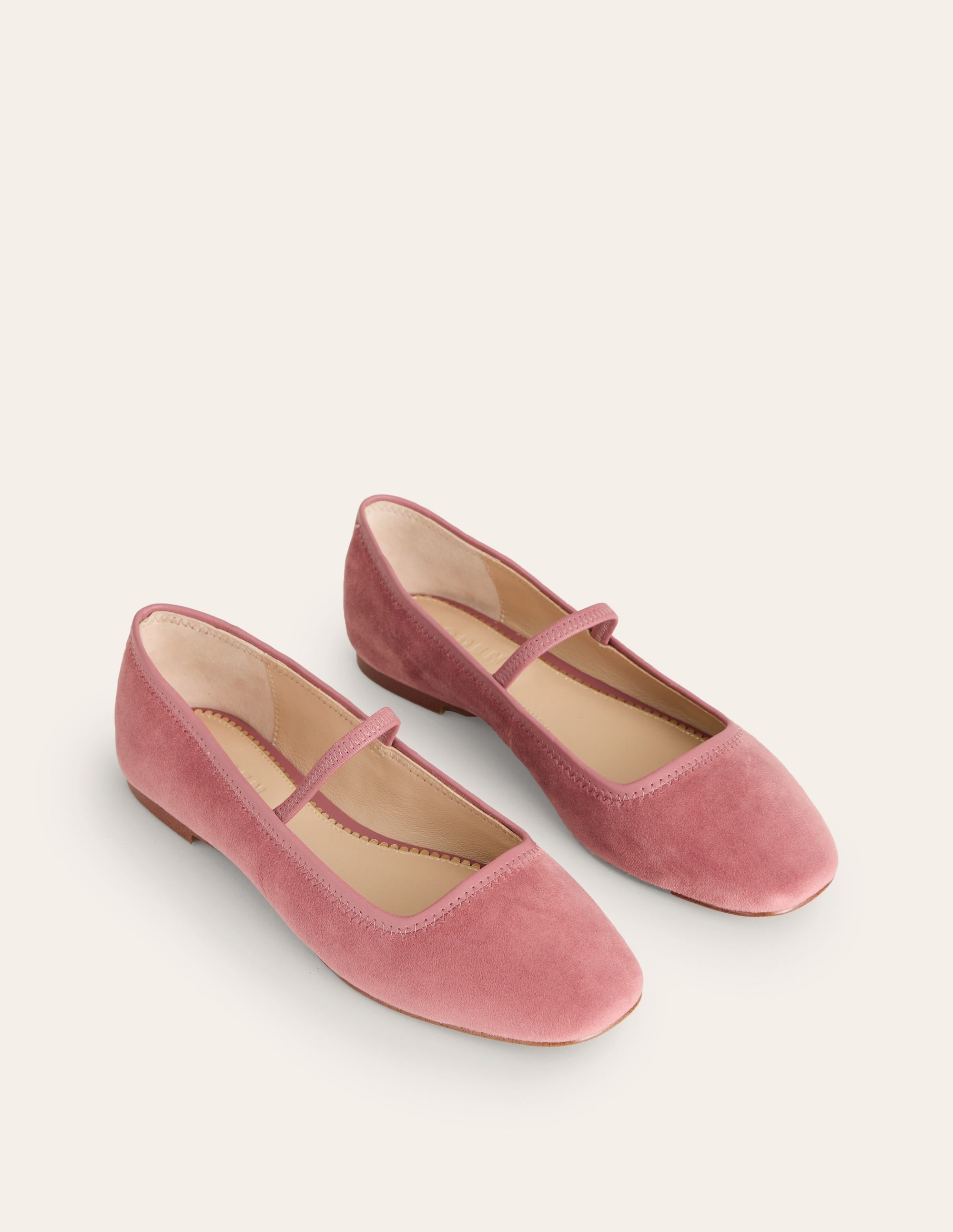 Thea Mary Jane Ballet Flats-Old Rose - Image 3