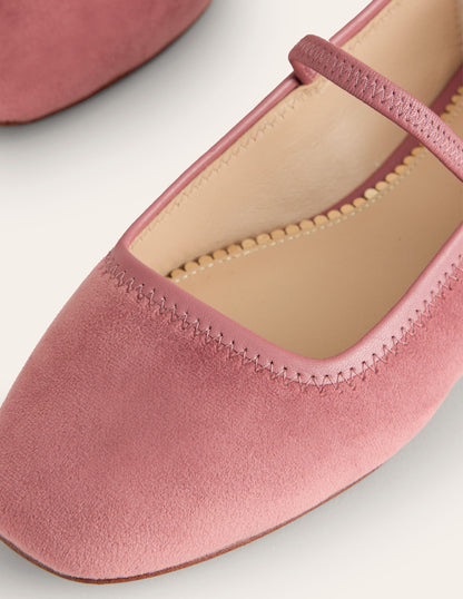 Thea Mary Jane Ballet Flat-Old Rose