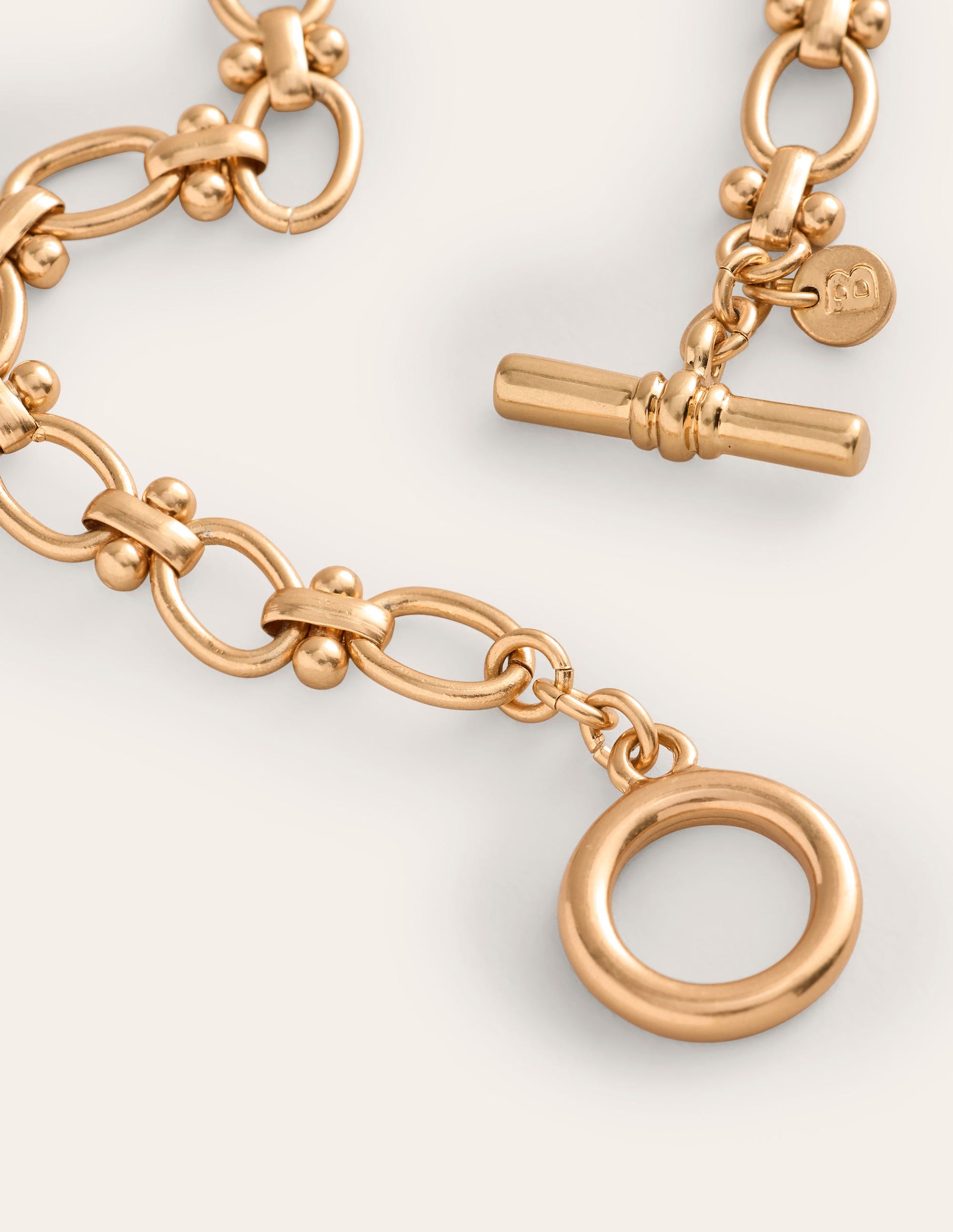 Slim Chain Bracelet-Gold-3