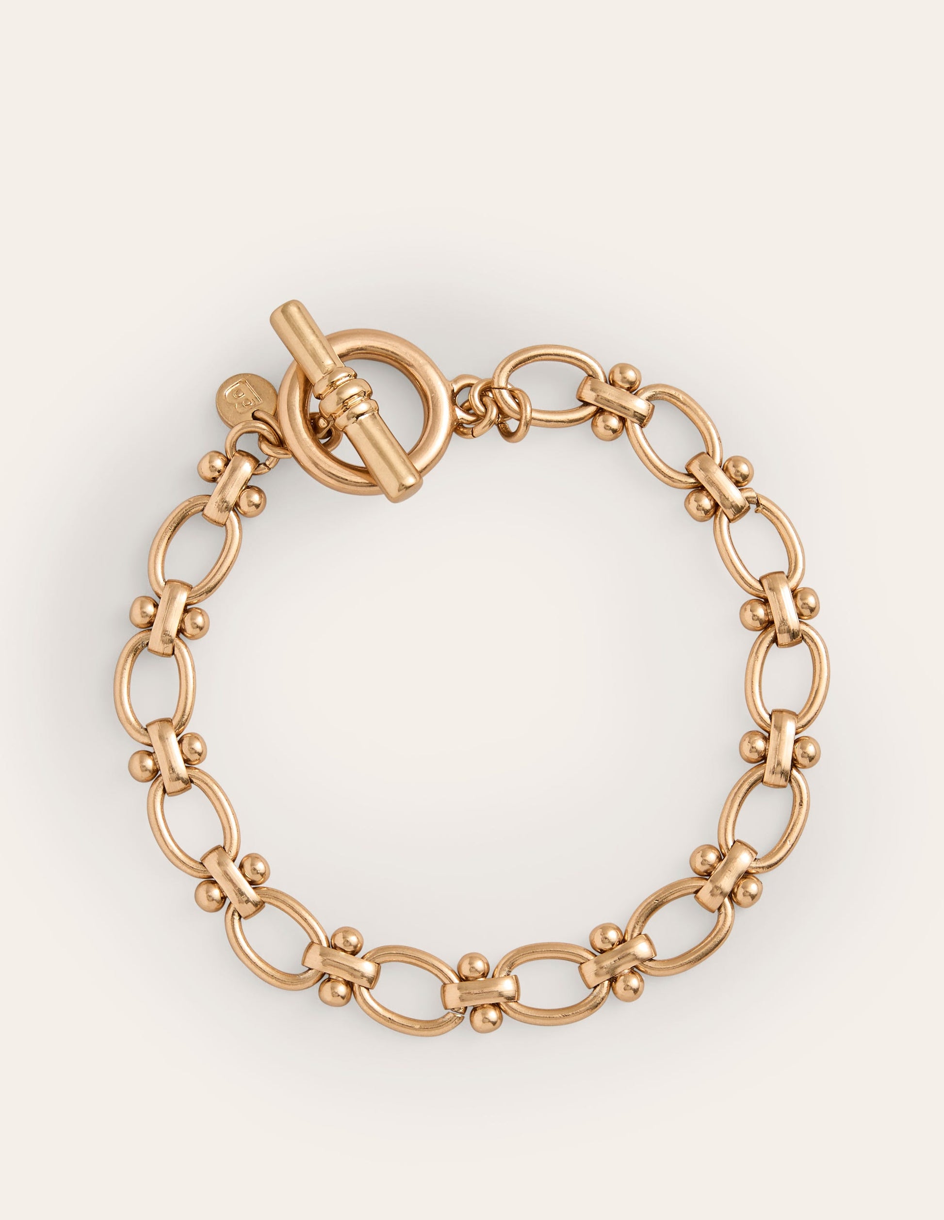 Slim Chain Bracelet-Gold-2