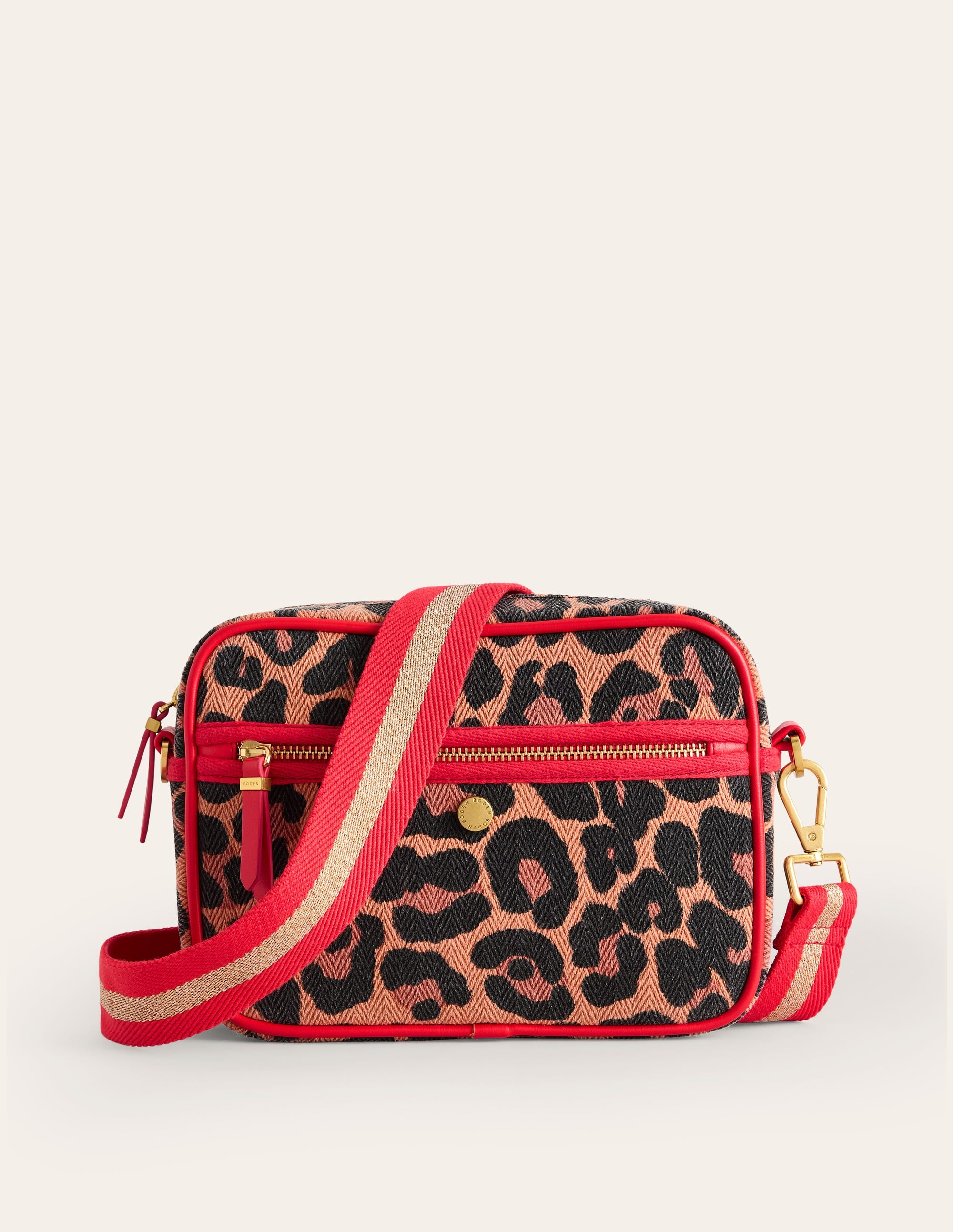 Canvas Cross-body Bag-Animal - Image 2