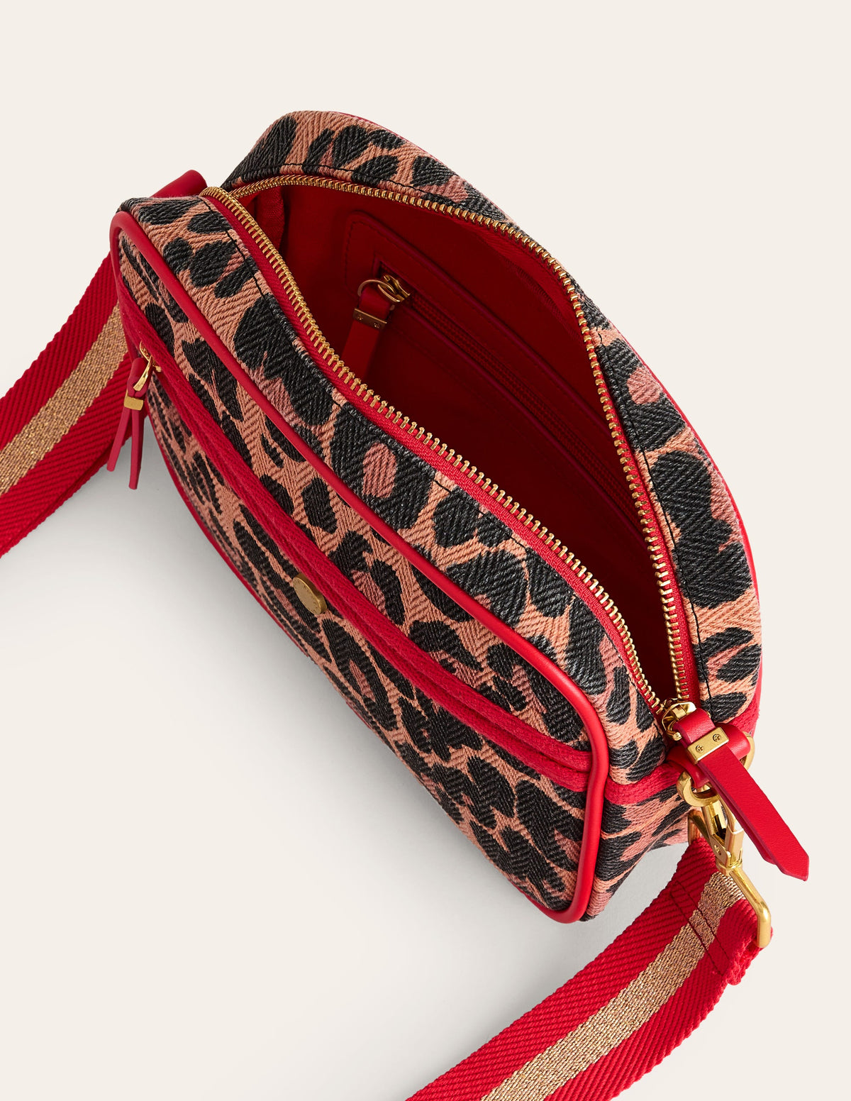 Canvas Cross-body Bag-Animal - Image 4