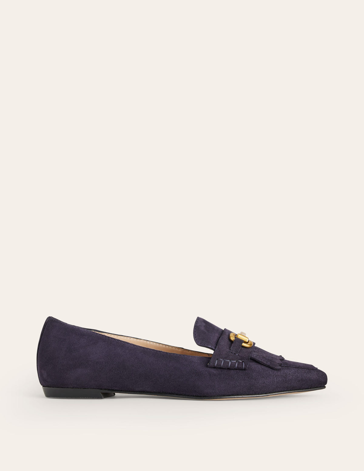 Iris Ghillie Loafers-Navy Suede - Image 2