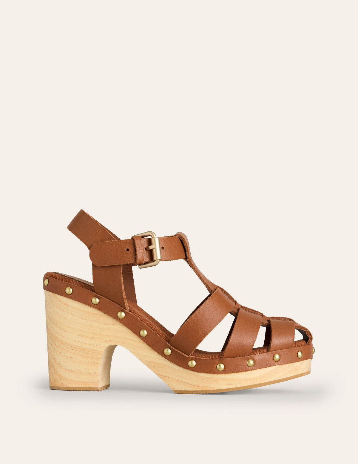 Fisherman Clog-Tan - Image 2