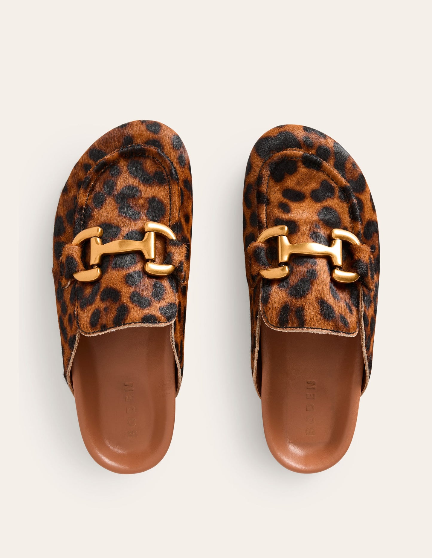 Iris Snaffle Mules-Classic Leopard