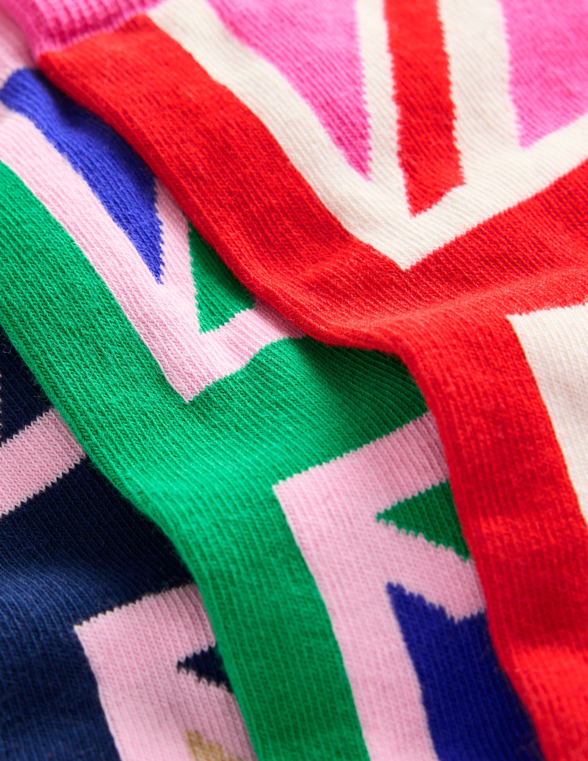 3 Pack Novelty Socks-Union Jack-3
