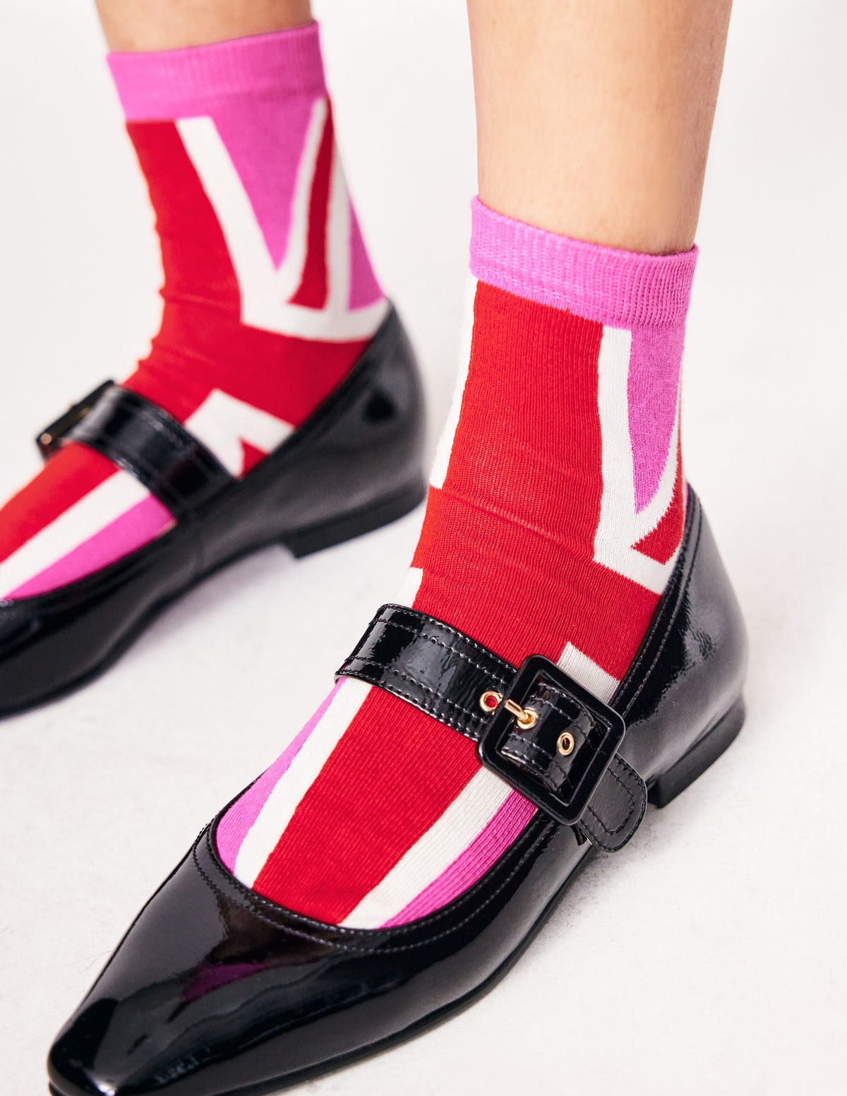 3 Pack Novelty Socks-Union Jack - Image 2