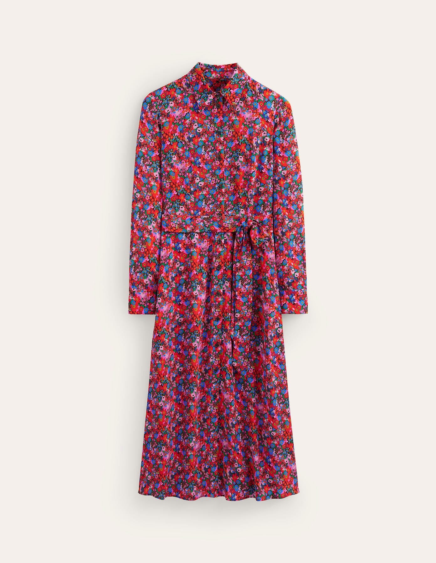 Kate Midi Shirt Dress-Bittersweet, Meadow Pop