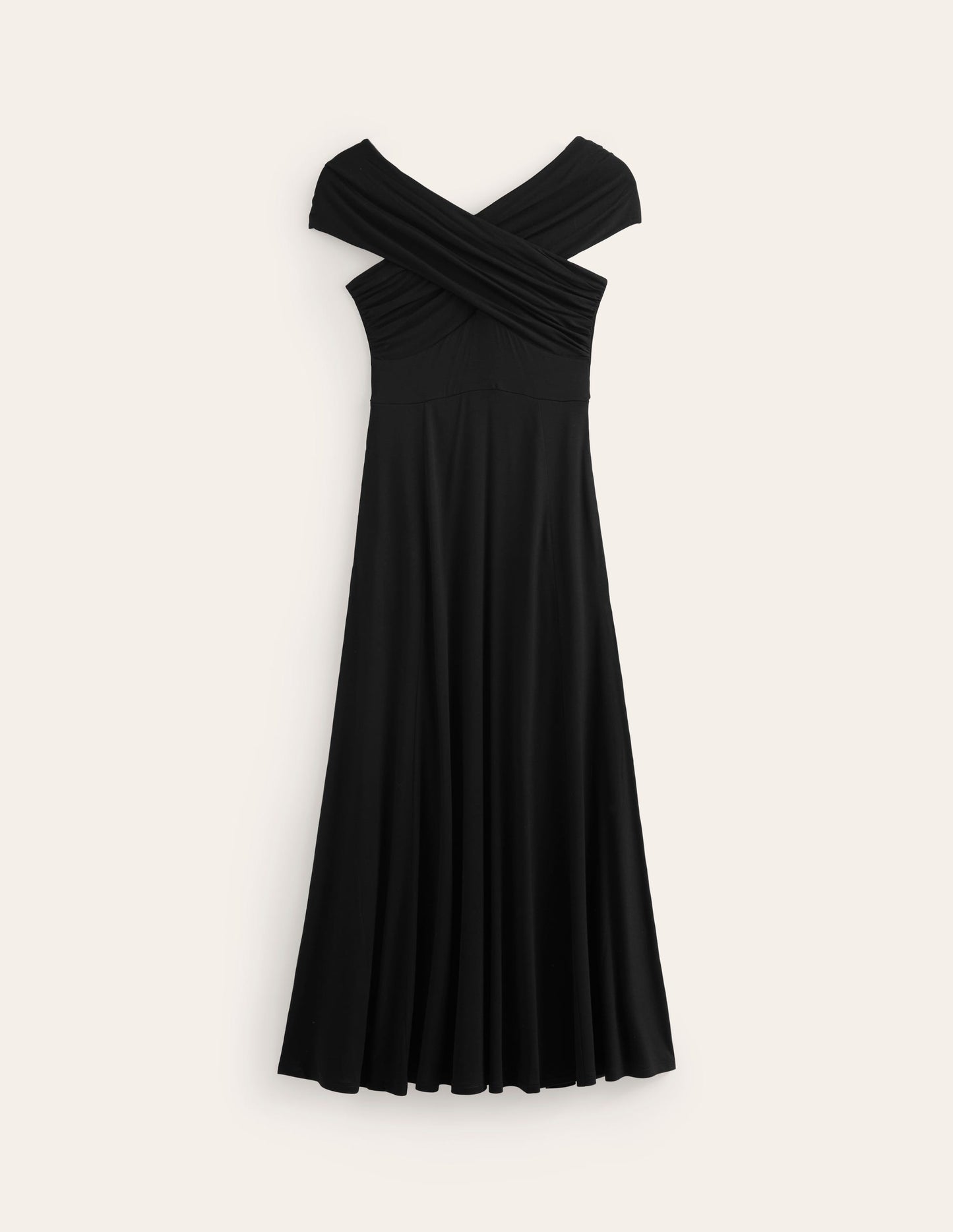 Bardot Jersey Maxi Dress-Black