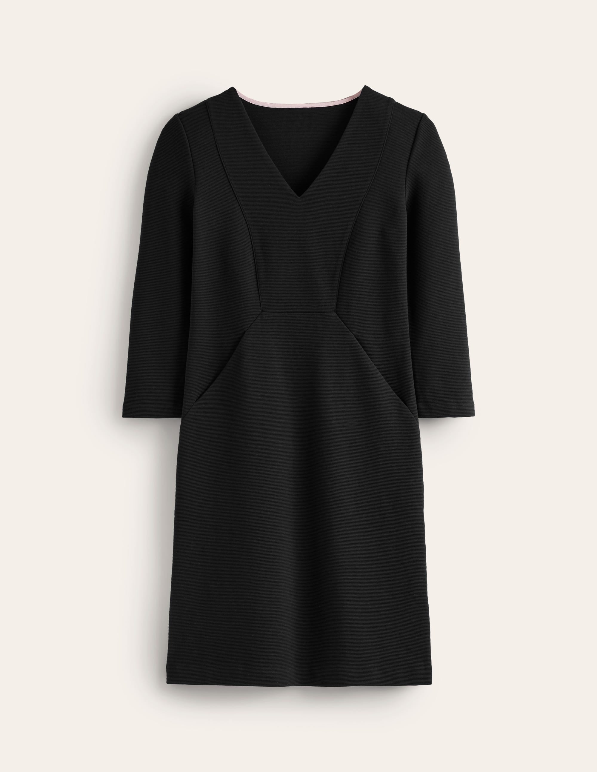 Bronte Ottoman Dress-Black - Image 5