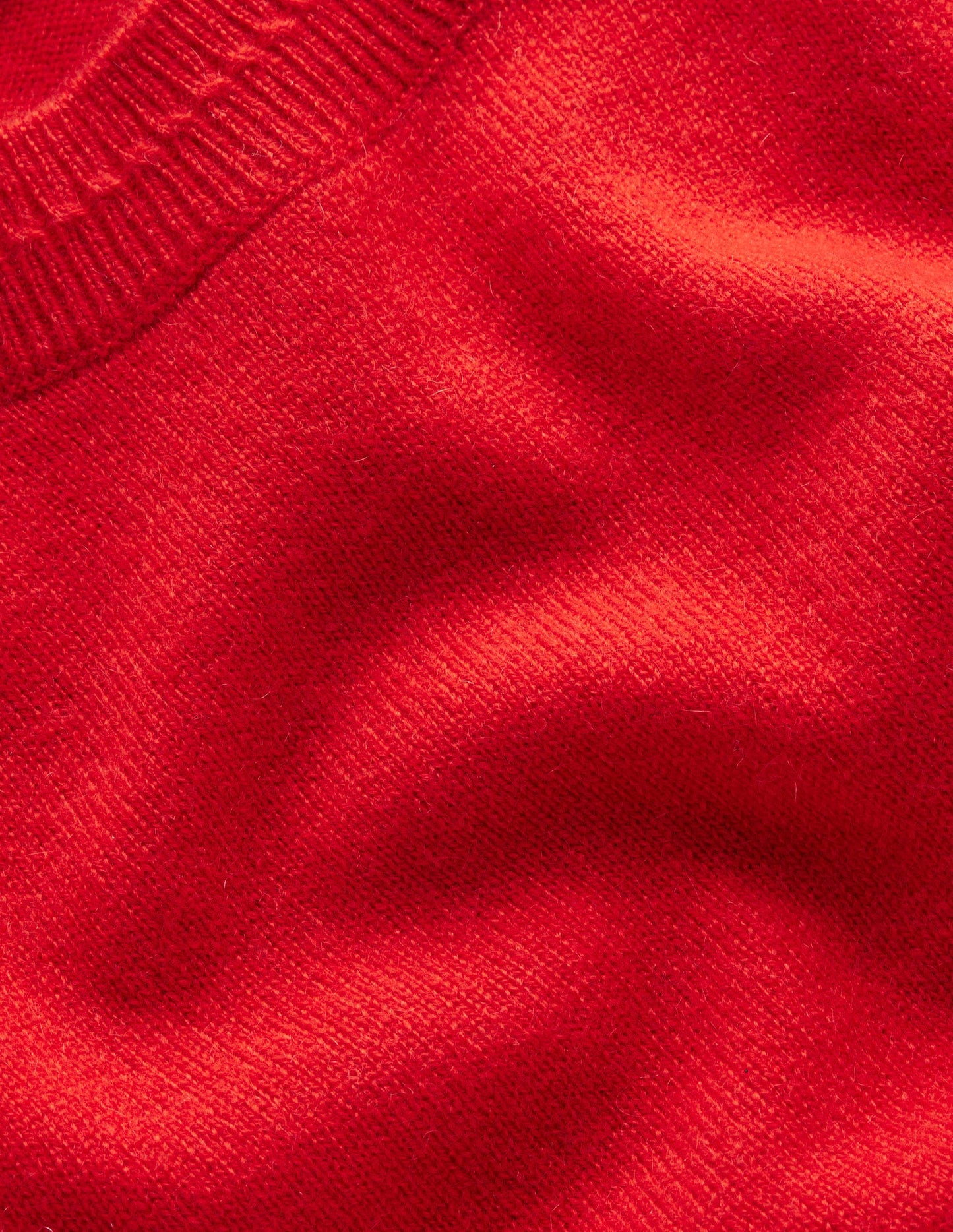 Eva Cashmere Vest-Rouge Red