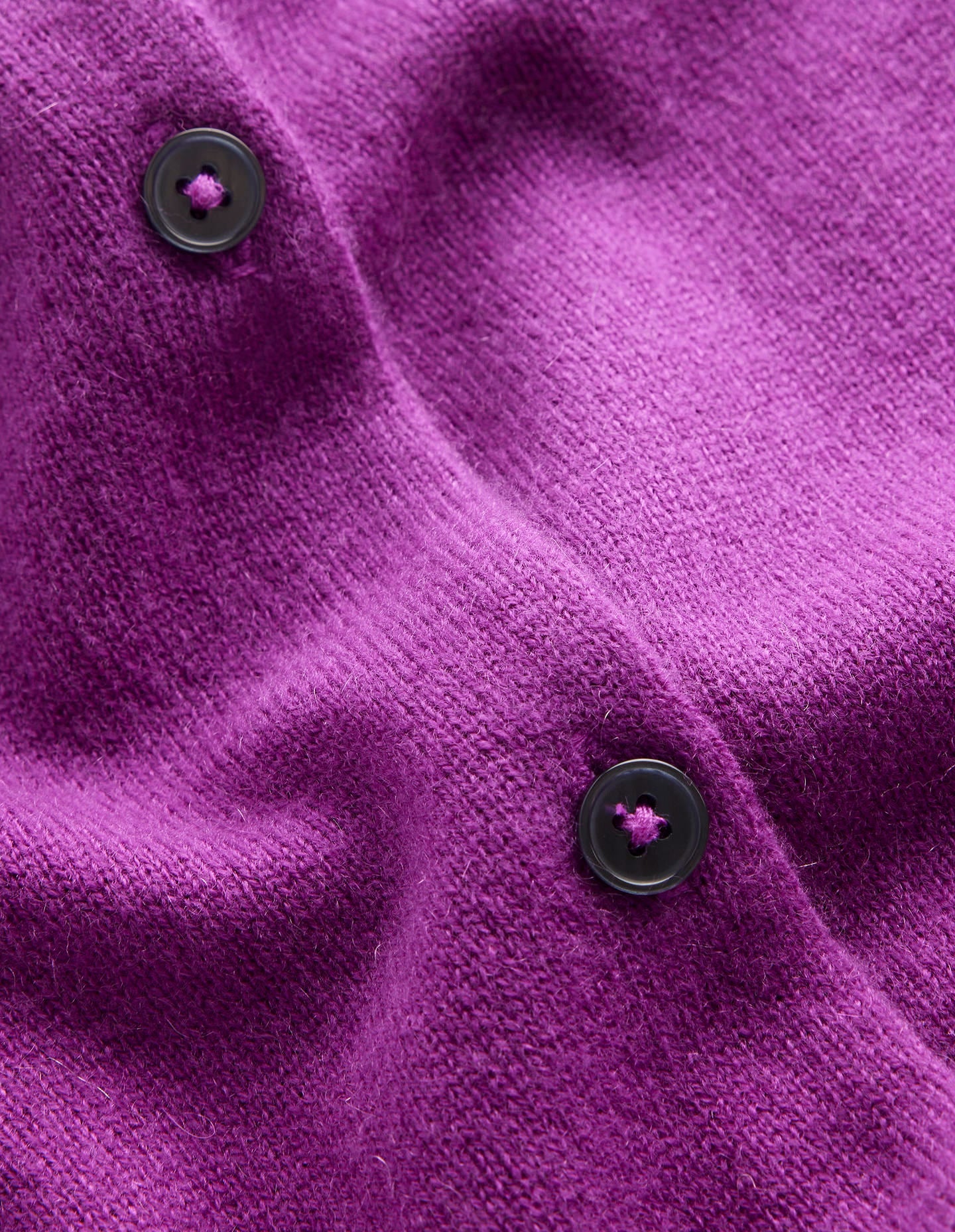 Eva Cashmere Crew Cardigan-Regal Purple - Image 6
