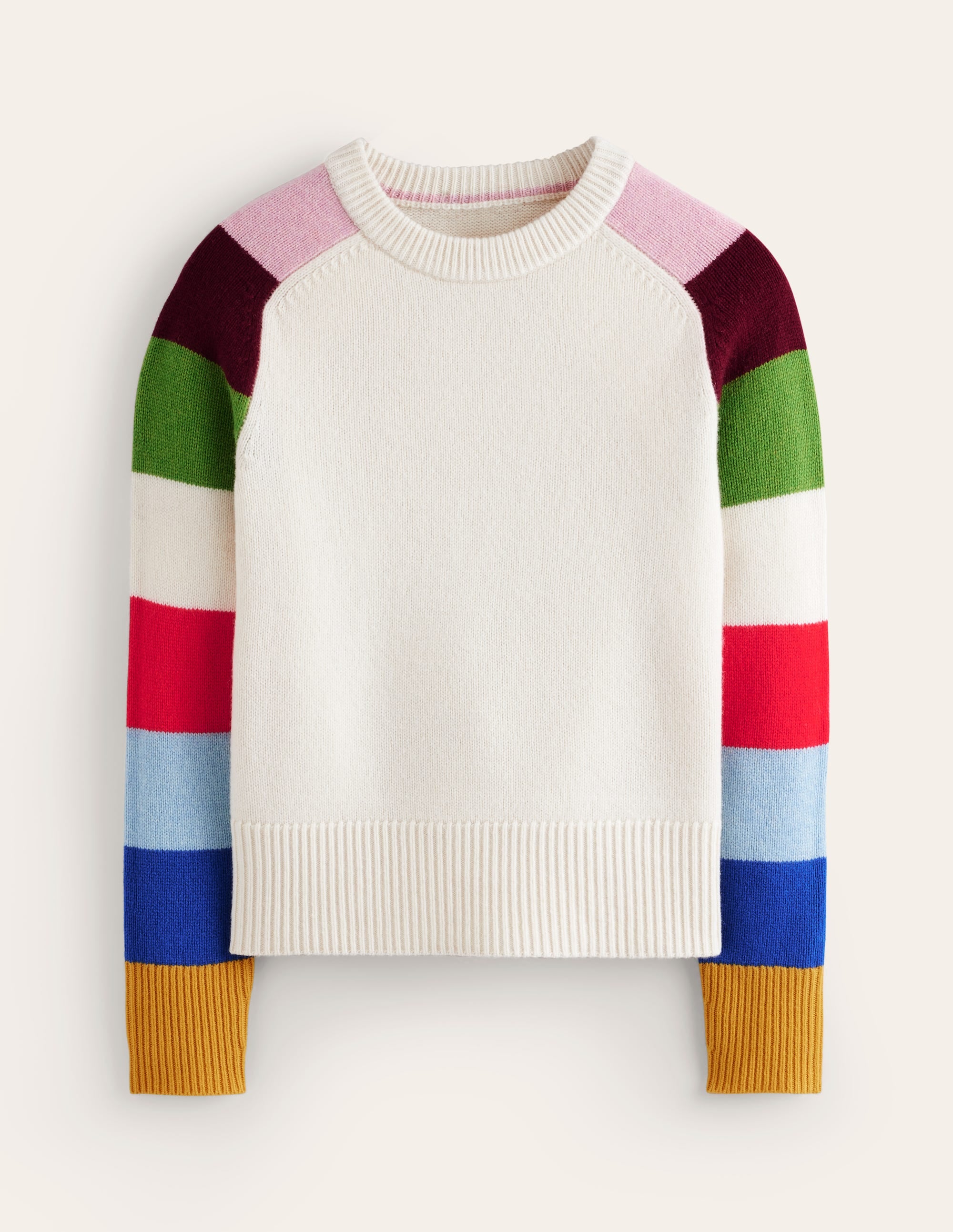 Olivia Merino Sweater-Multi, Rainbow - Image 6