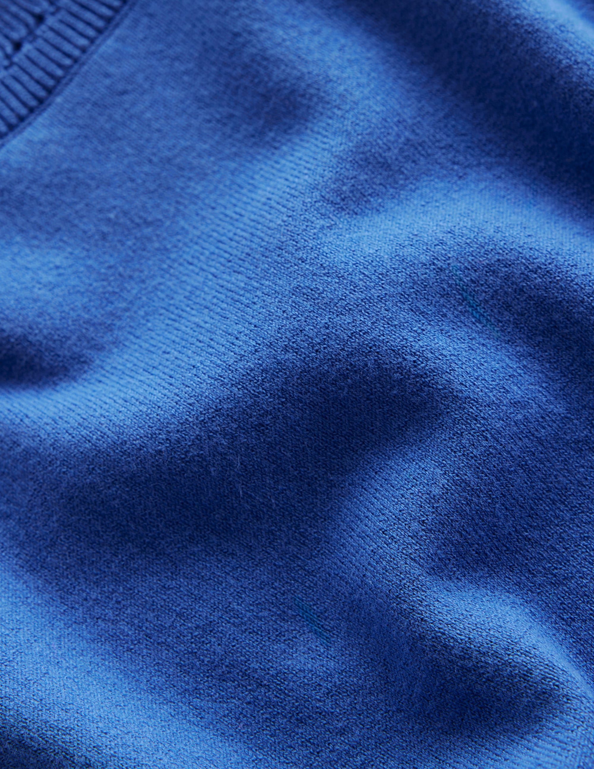 Catriona Crew Neck Cotton Vest-Blue Jay - Image 7