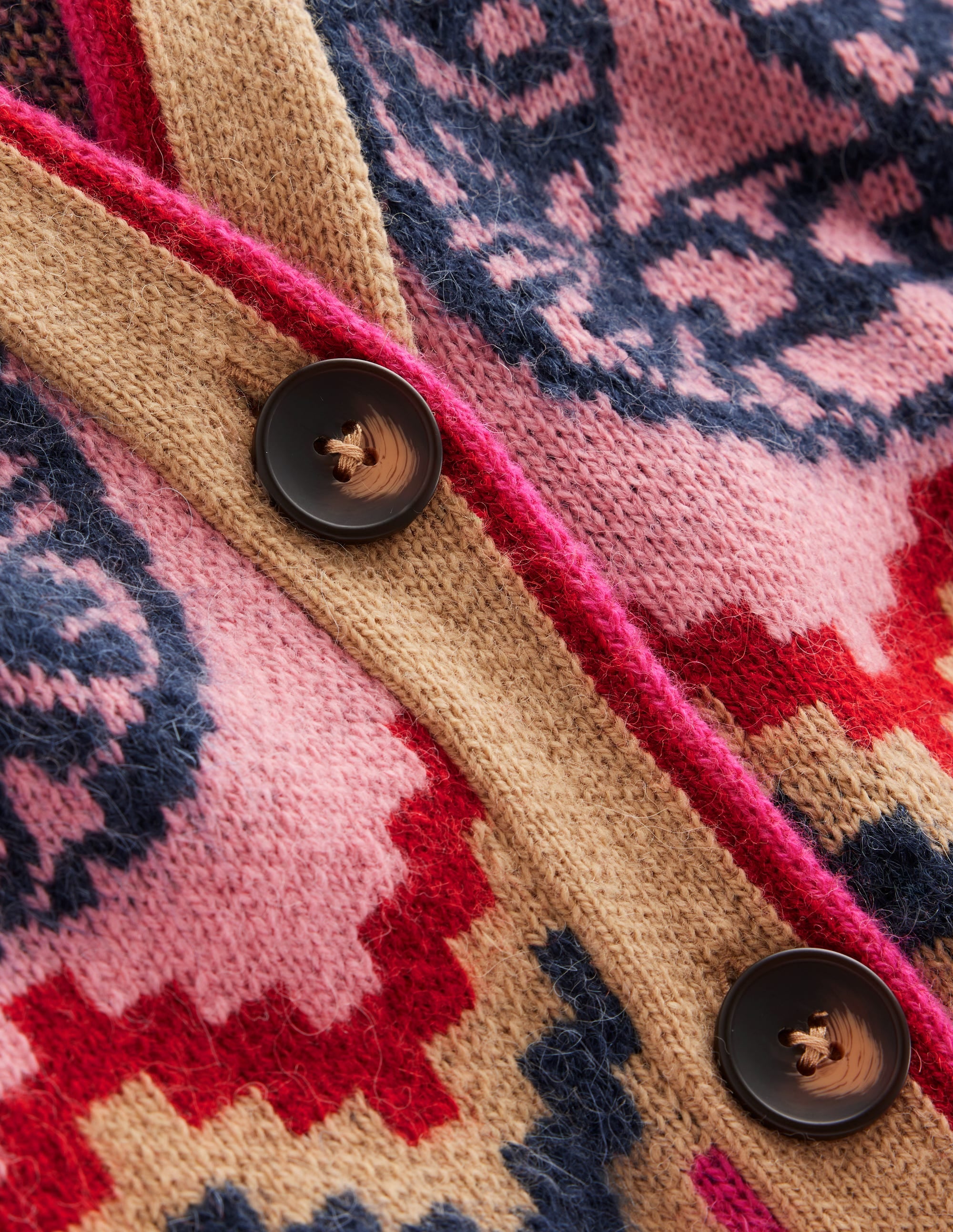 Quinn Boyfriend Cardigan-Multi, Tiger - Image 7