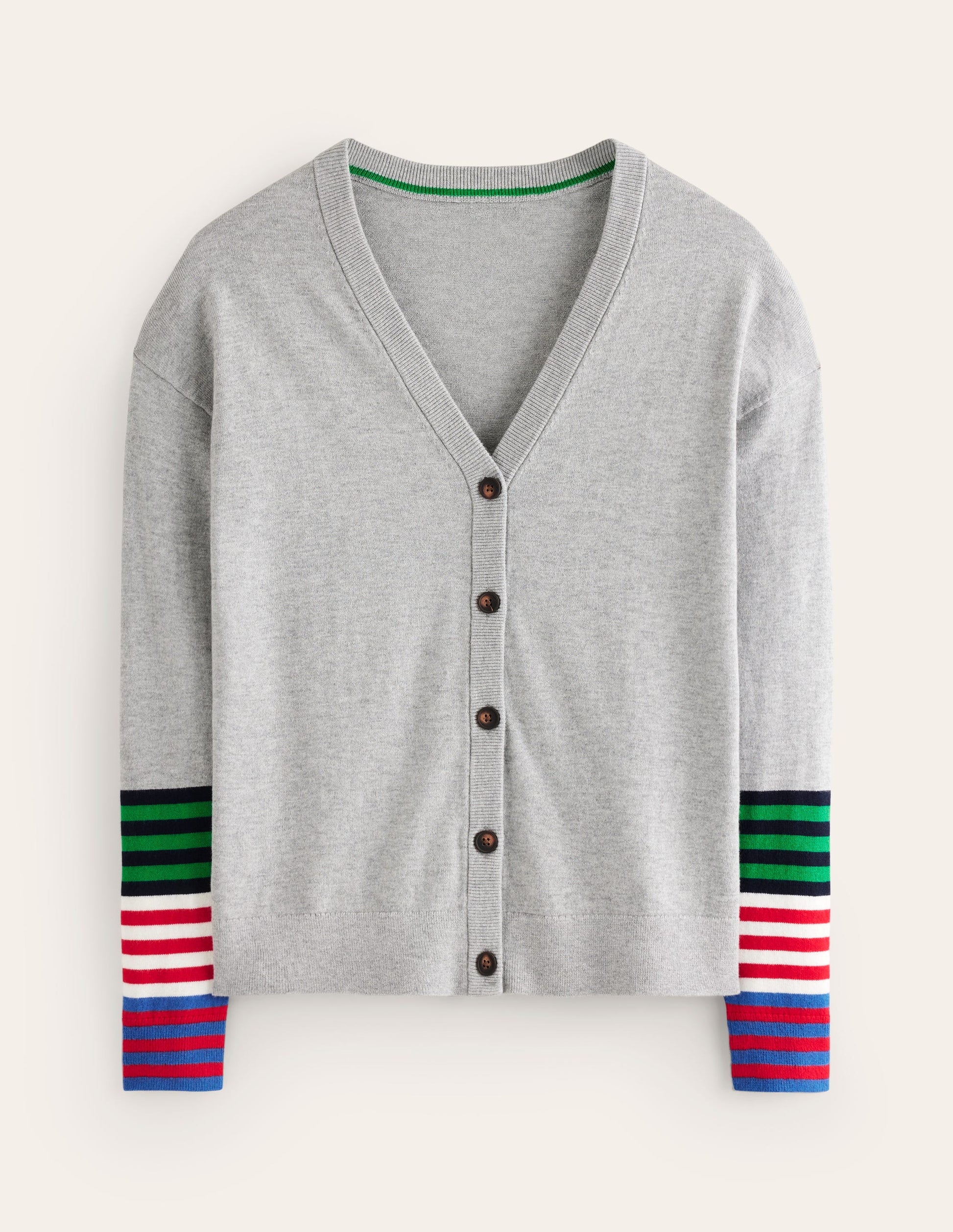Annie Cardigan-Grey Melange-5