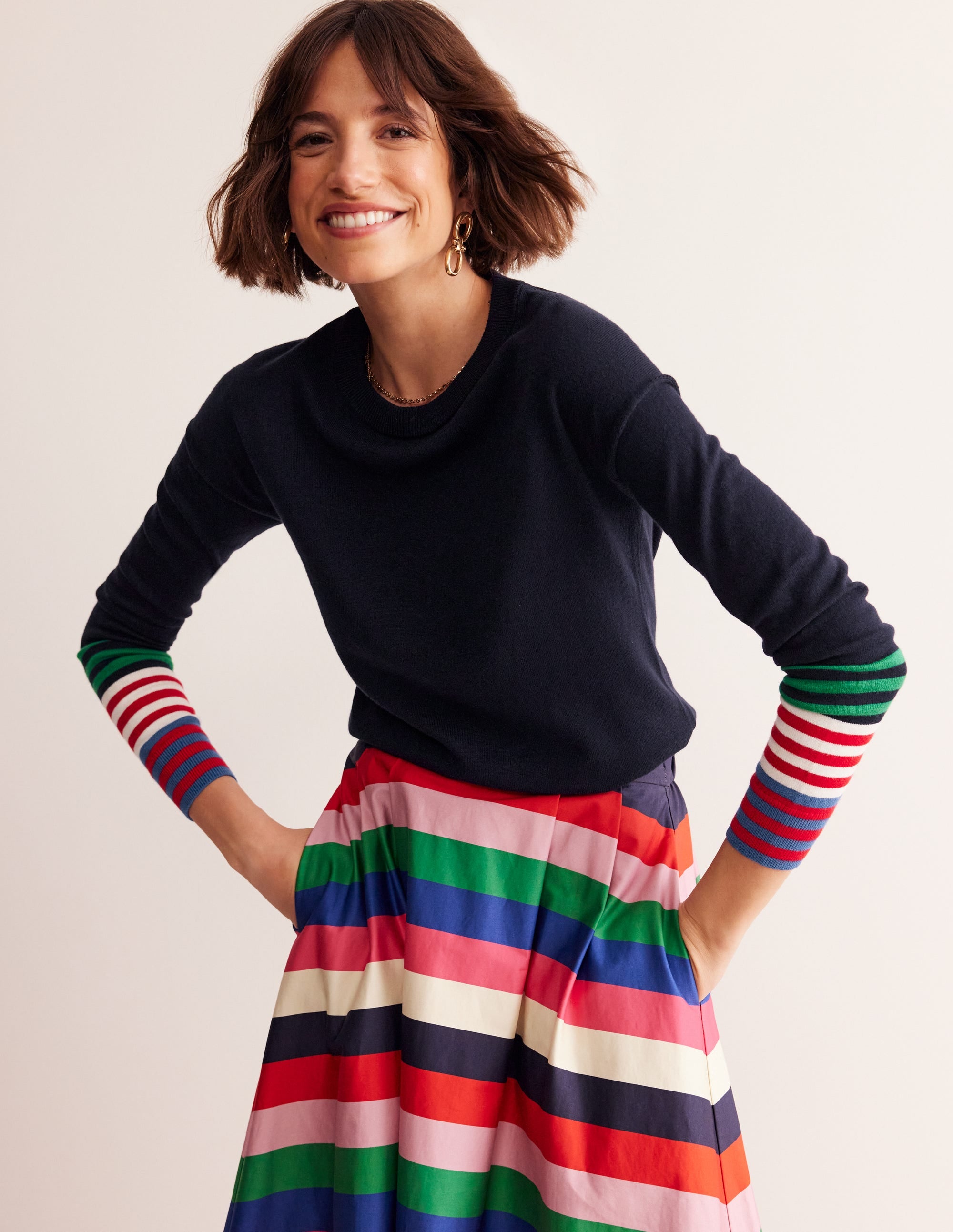 Annie Sweater-Navy - Image 1