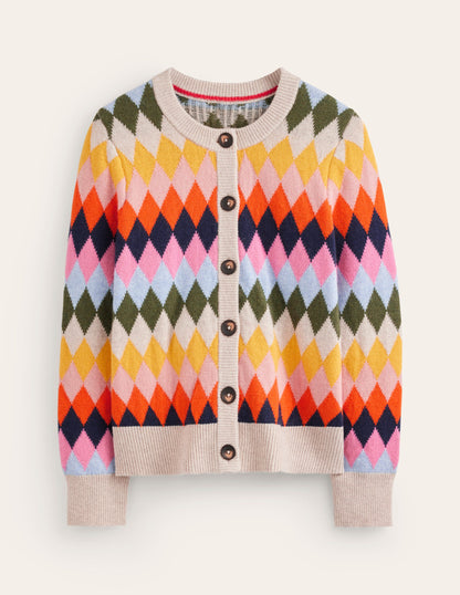 Patterned Cardigan-Multi