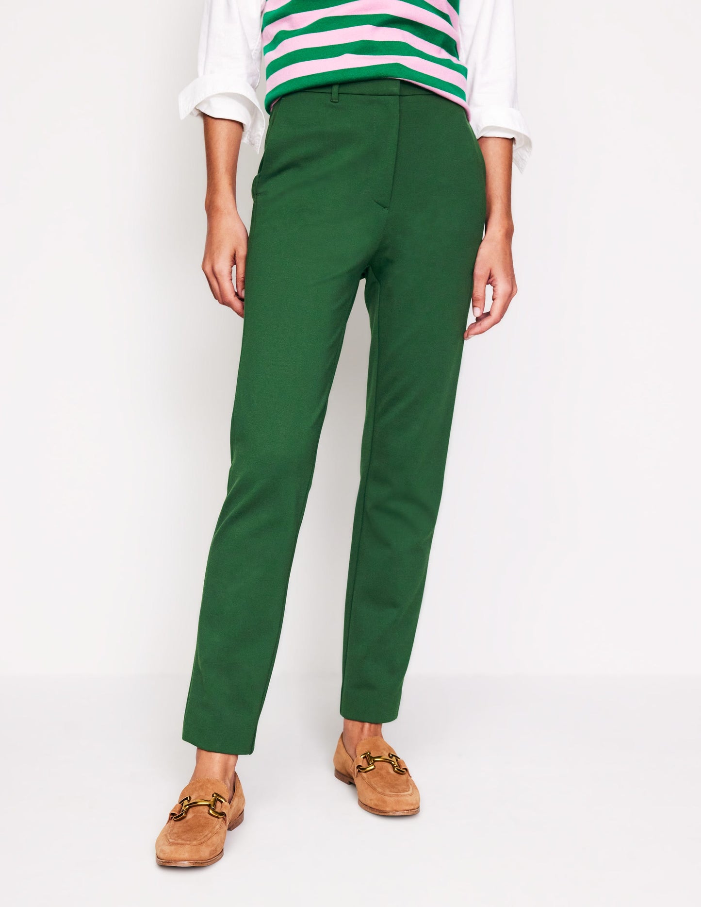 Highgate Ponte Pants-Pine