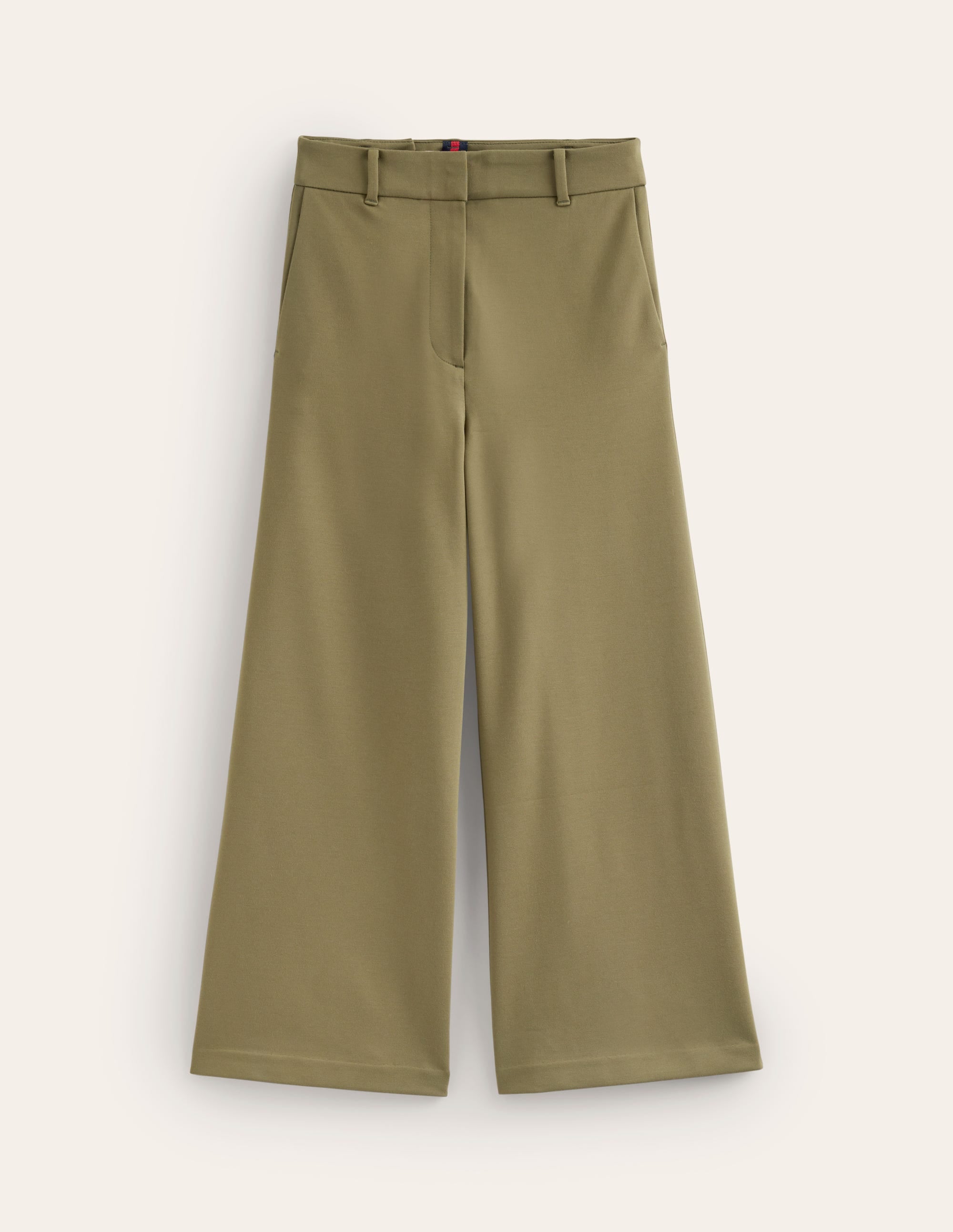 Ponte Wide Leg Culottes-Oregano - Image 5