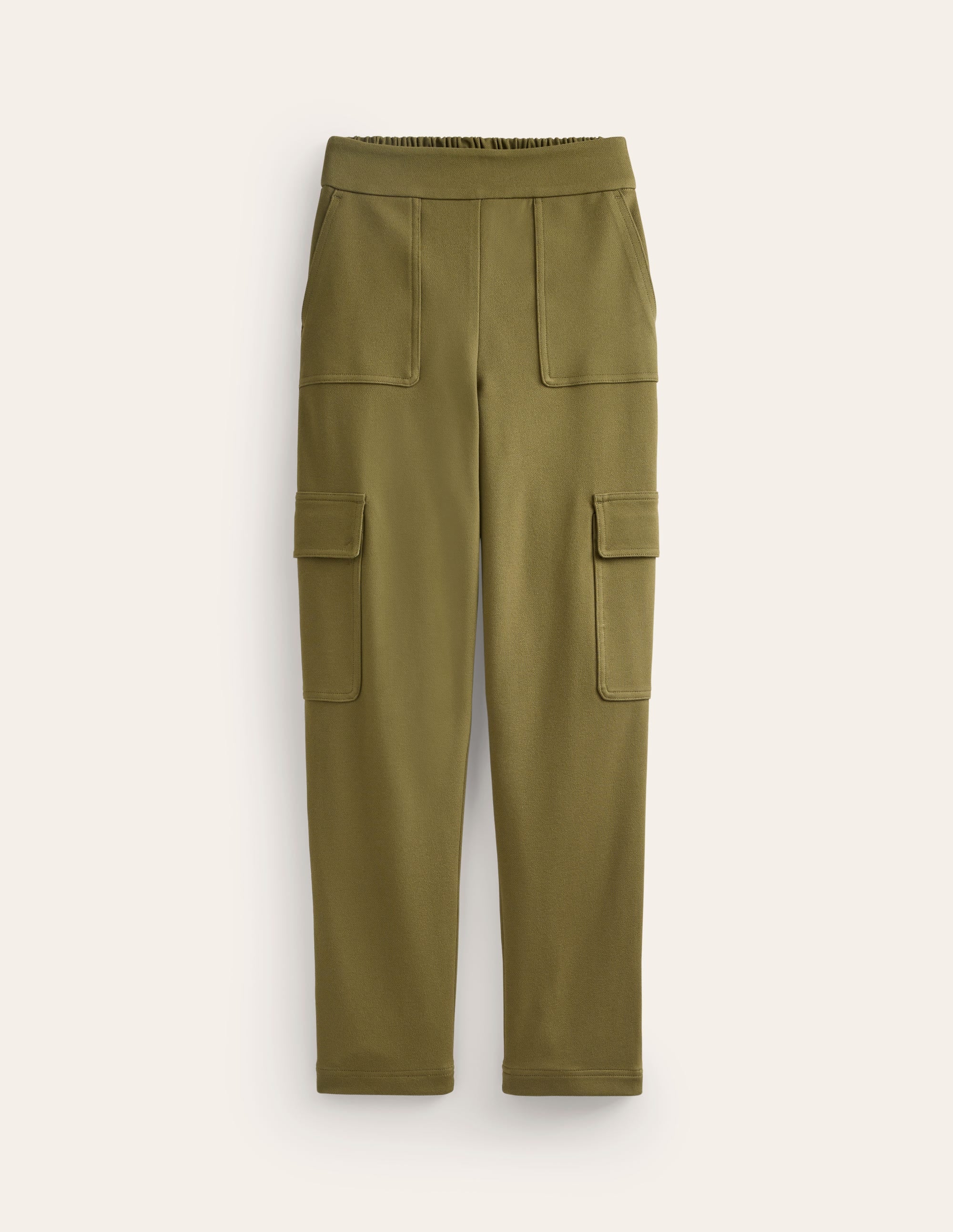Ponte Twill Tapered Pants-Oregano - Image 5