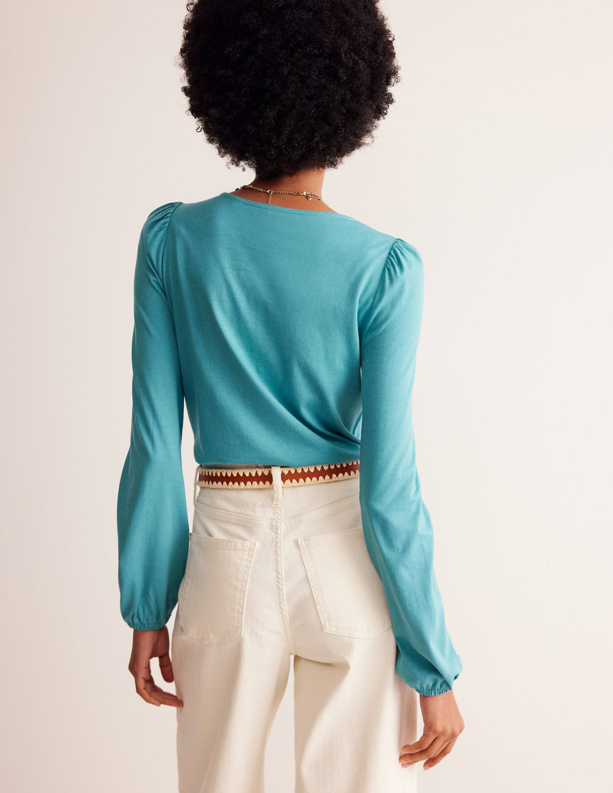 Supersoft Long Sleeve Top-Blue Grass - Image 3
