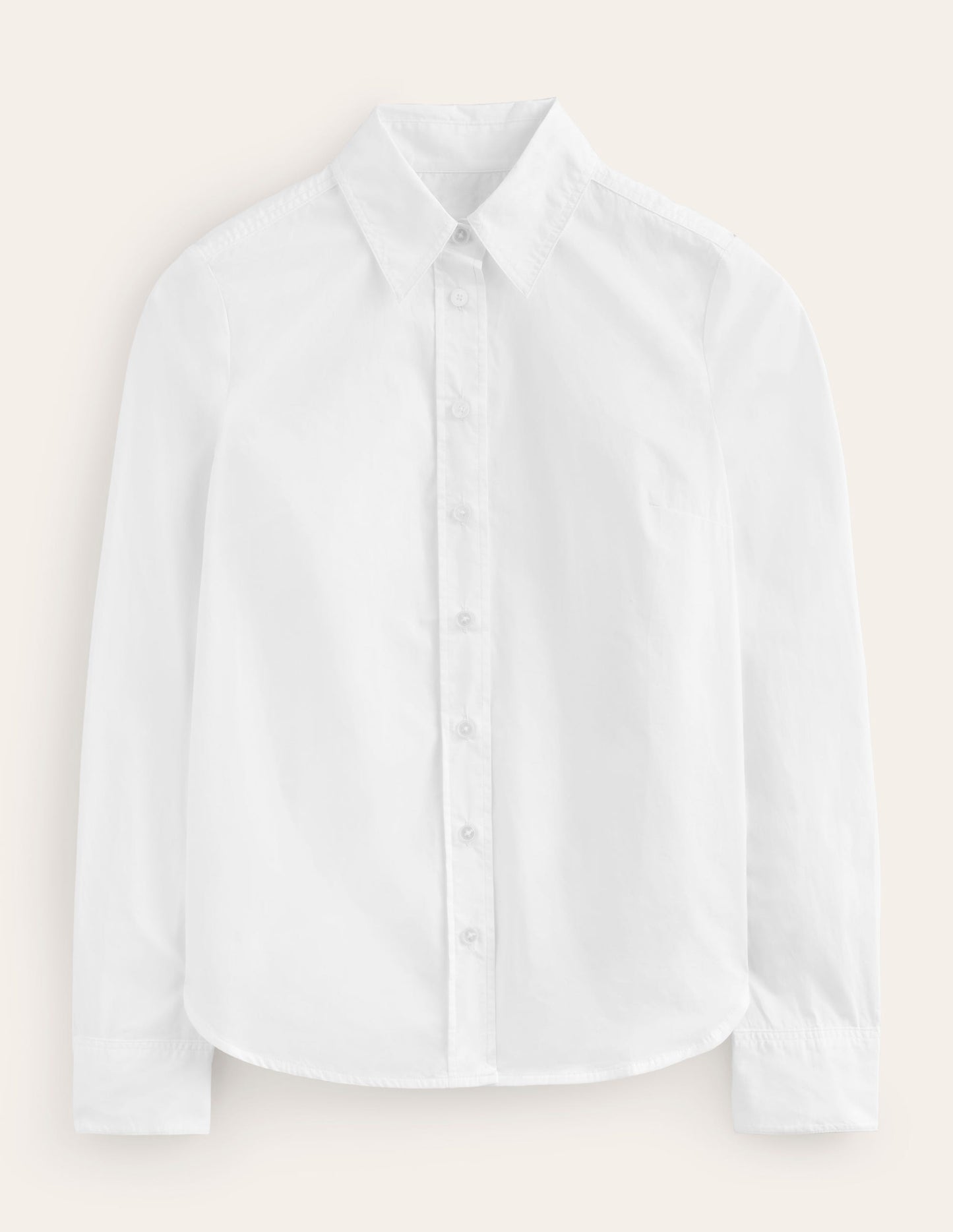 Sienna Cotton Shirt-White