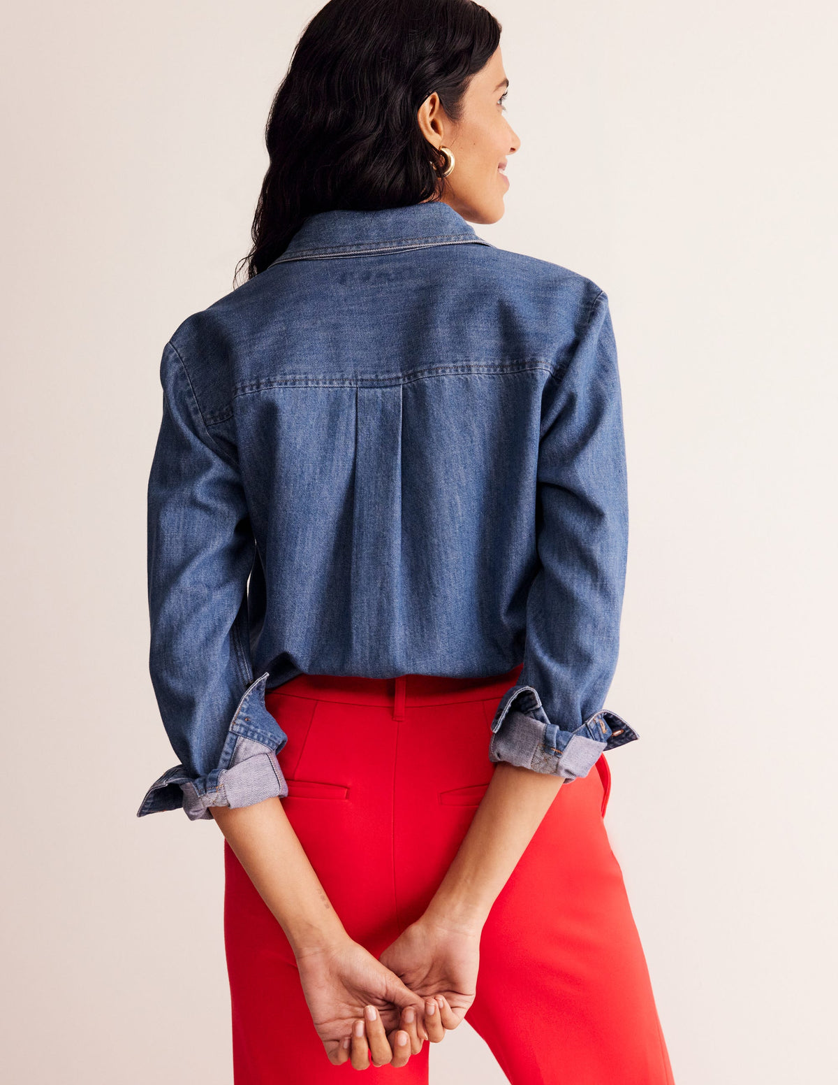 Denim Shirt-Mid Vintage - Image 3