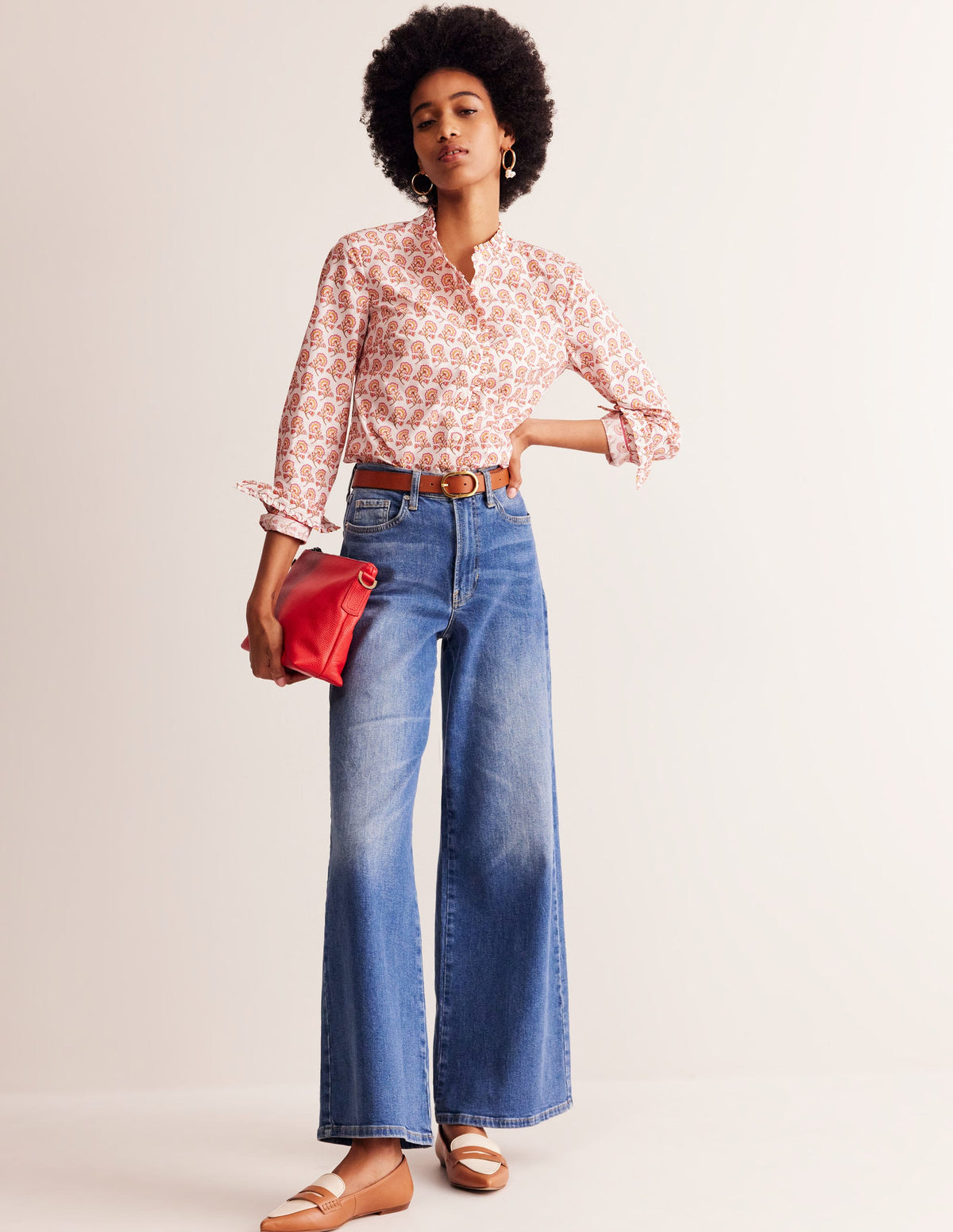 Phoebe Shirt-Ivory, Azelia SprIg - Image 4
