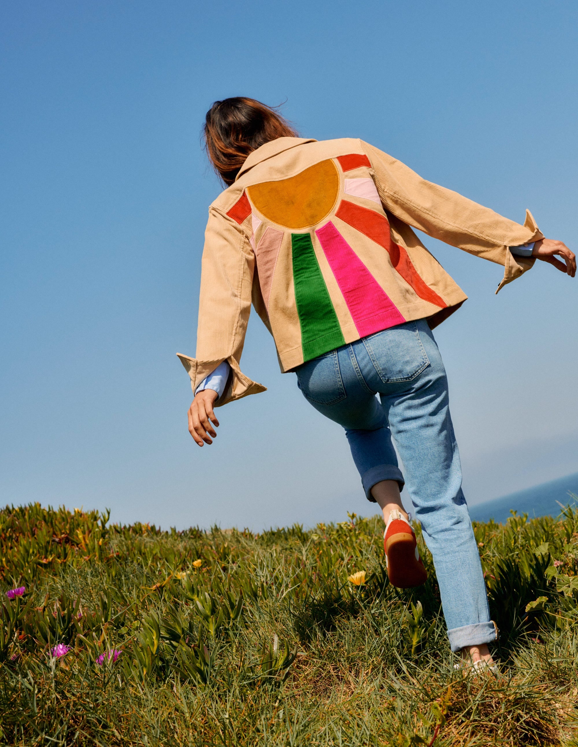 Exeter Cord Jacket-Appliqué Sun - Image 7