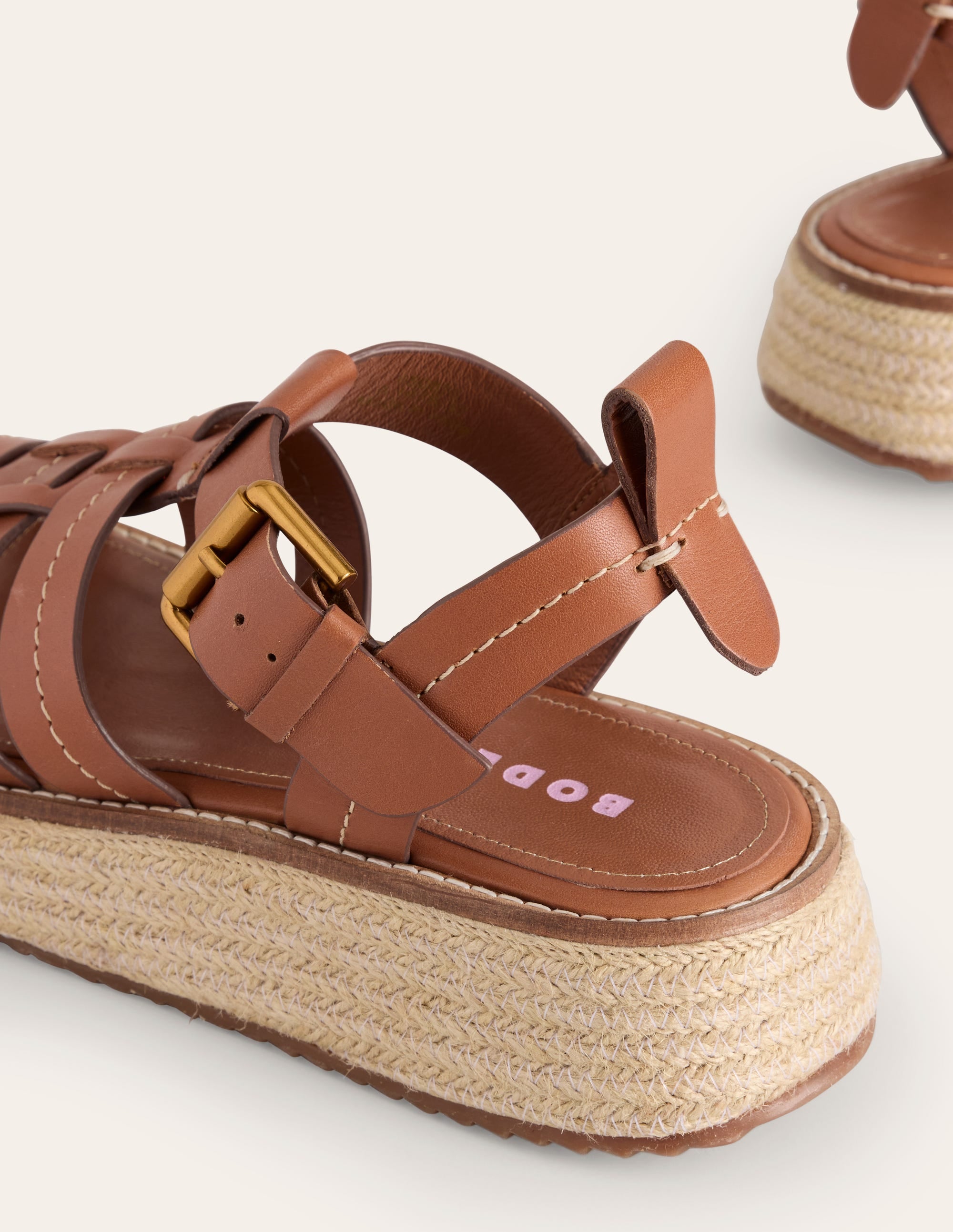 Chunky Fisherman Sandals-Tan - Image 4