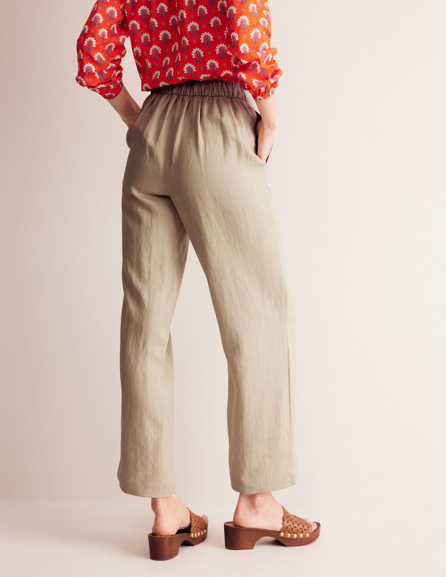 Hampstead Linen Pants-Fields of Rye