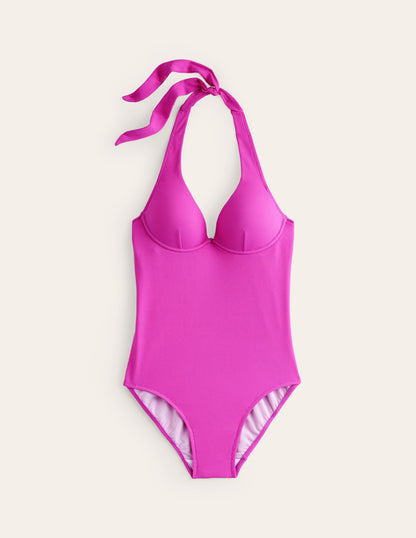 Enhancer Swimsuit-Amazing Pink