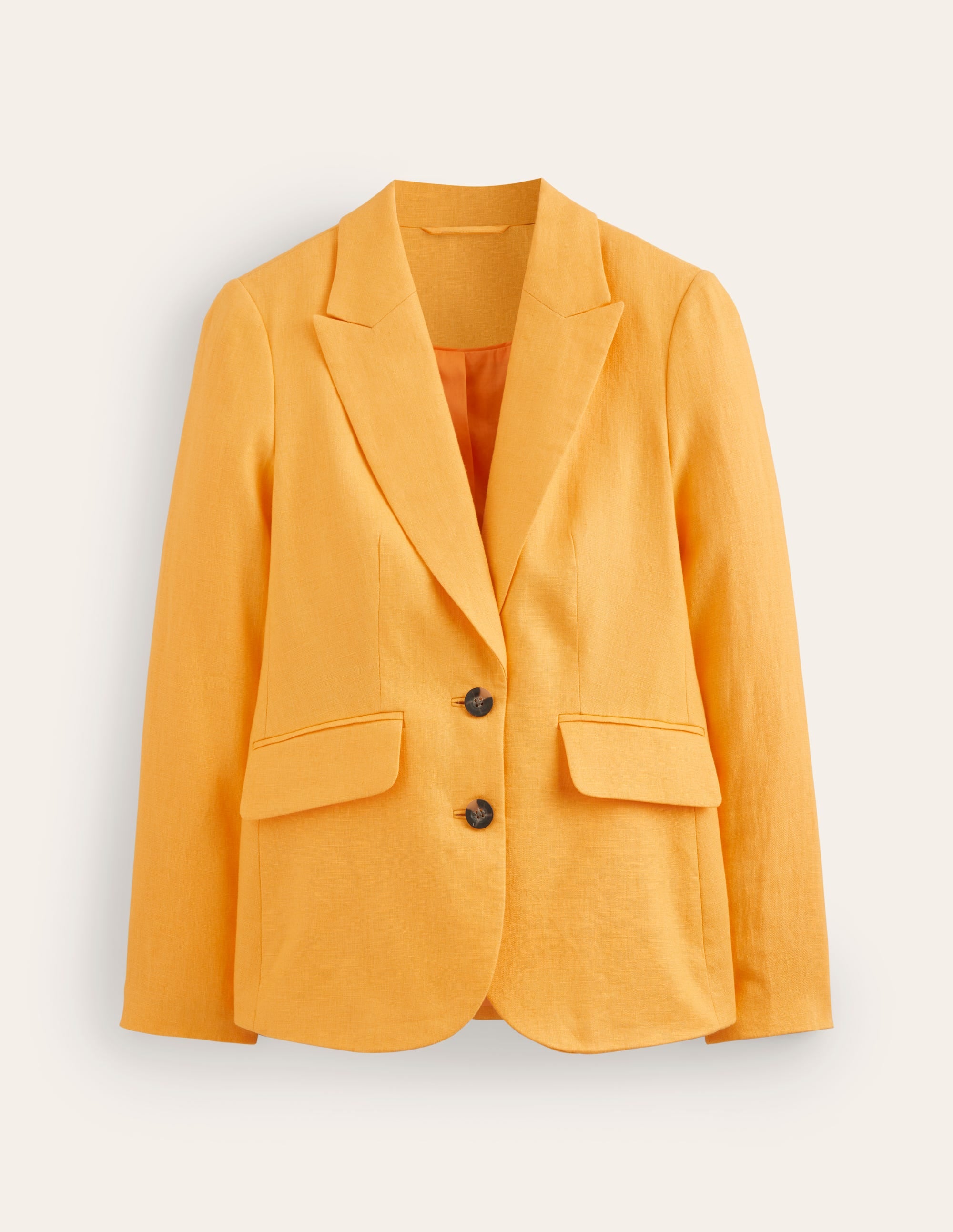 Marylebone Linen Blazer-Artisan Gold - Image 6