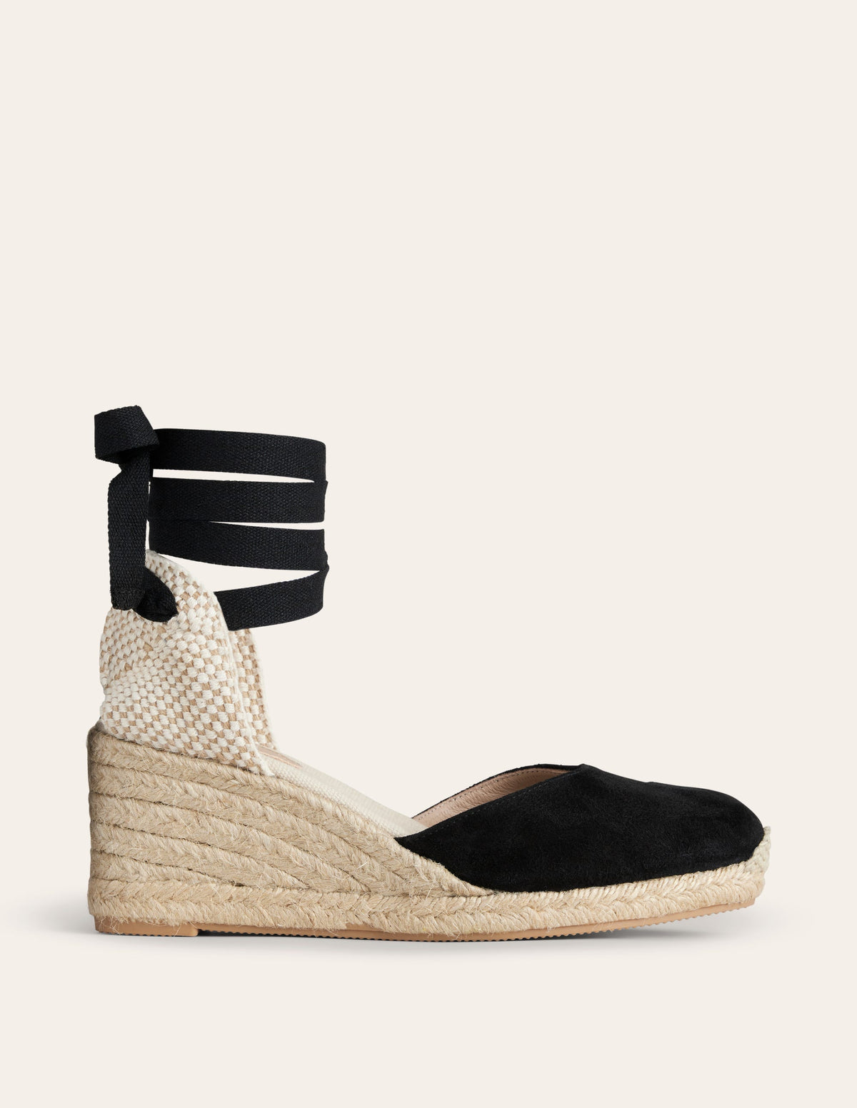 Cassie Espadrille Wedge-Black-2
