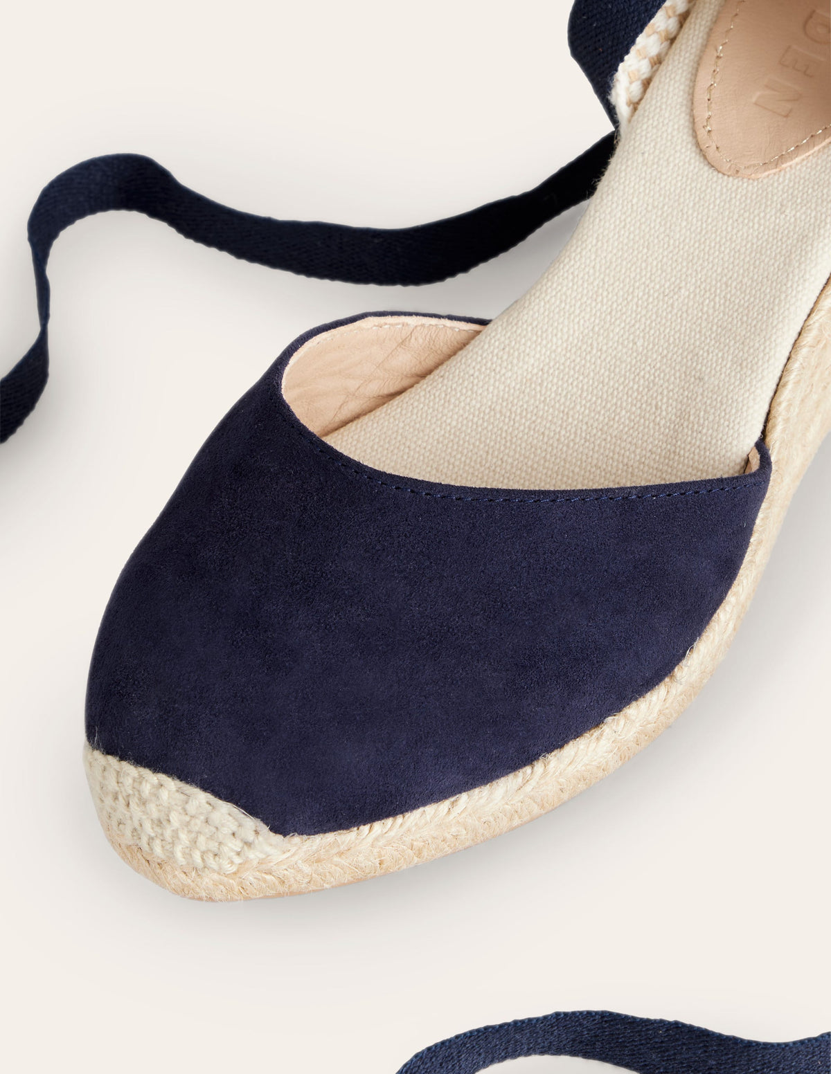 Cassie Espadrille Wedge-Navy - Image 4