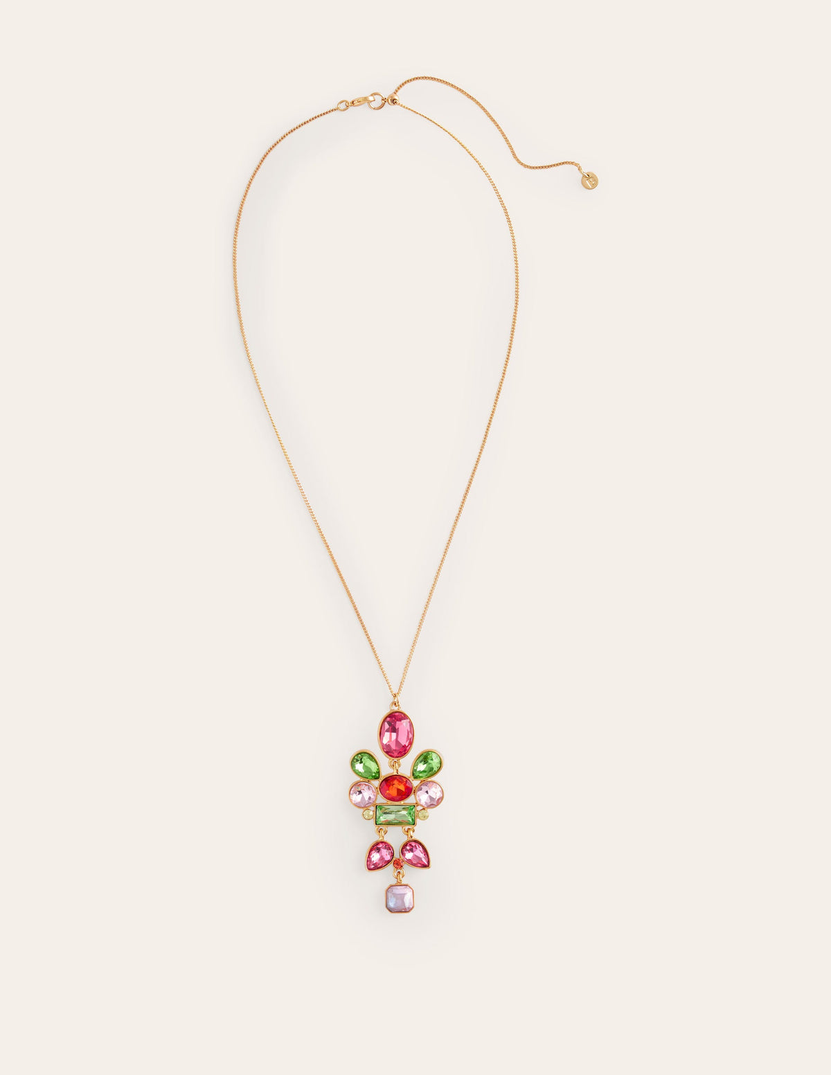 Mega Cluster Jewel Pendant-Pink - Image 2