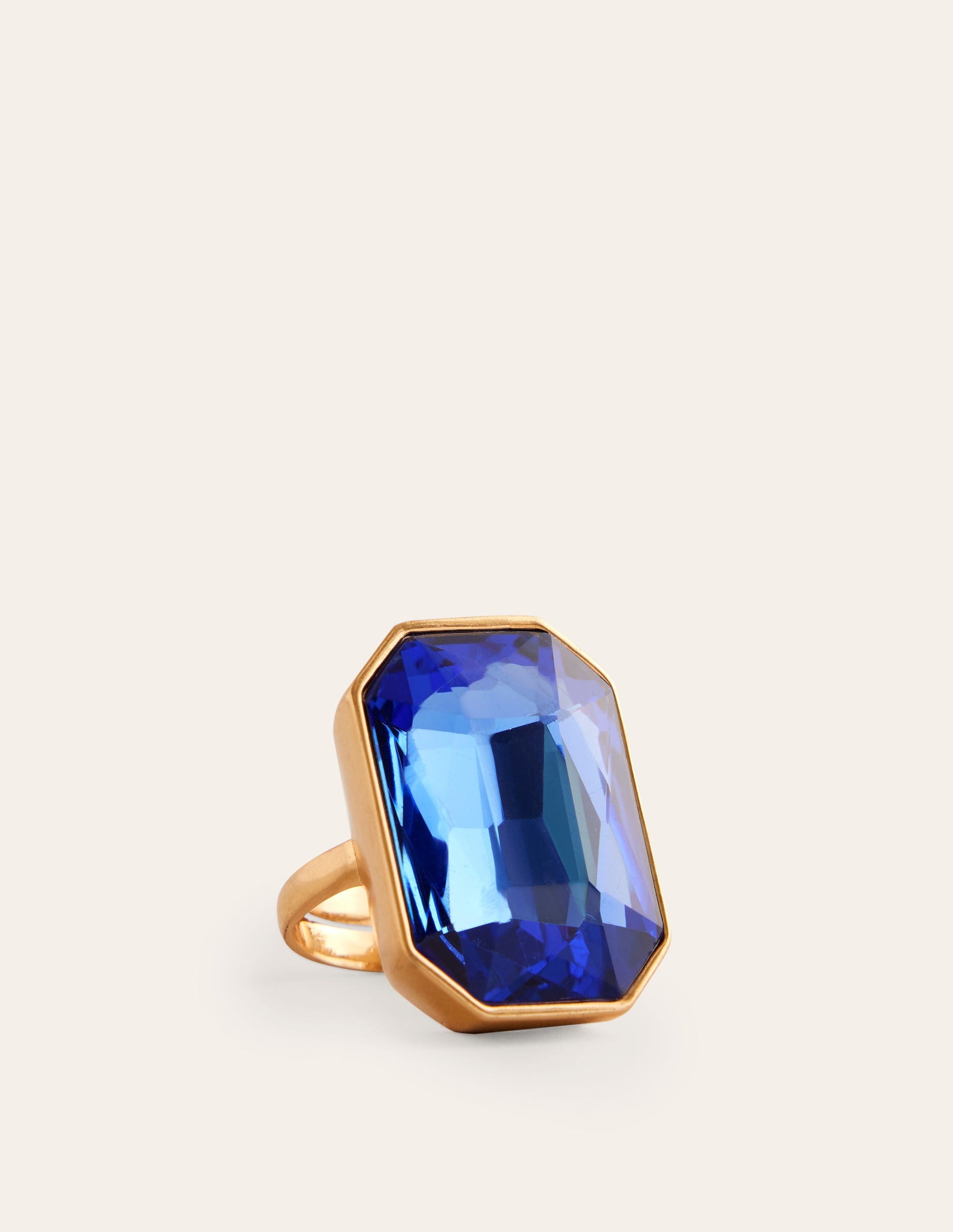 Mega Cluster Jewel Ring-Blue-2