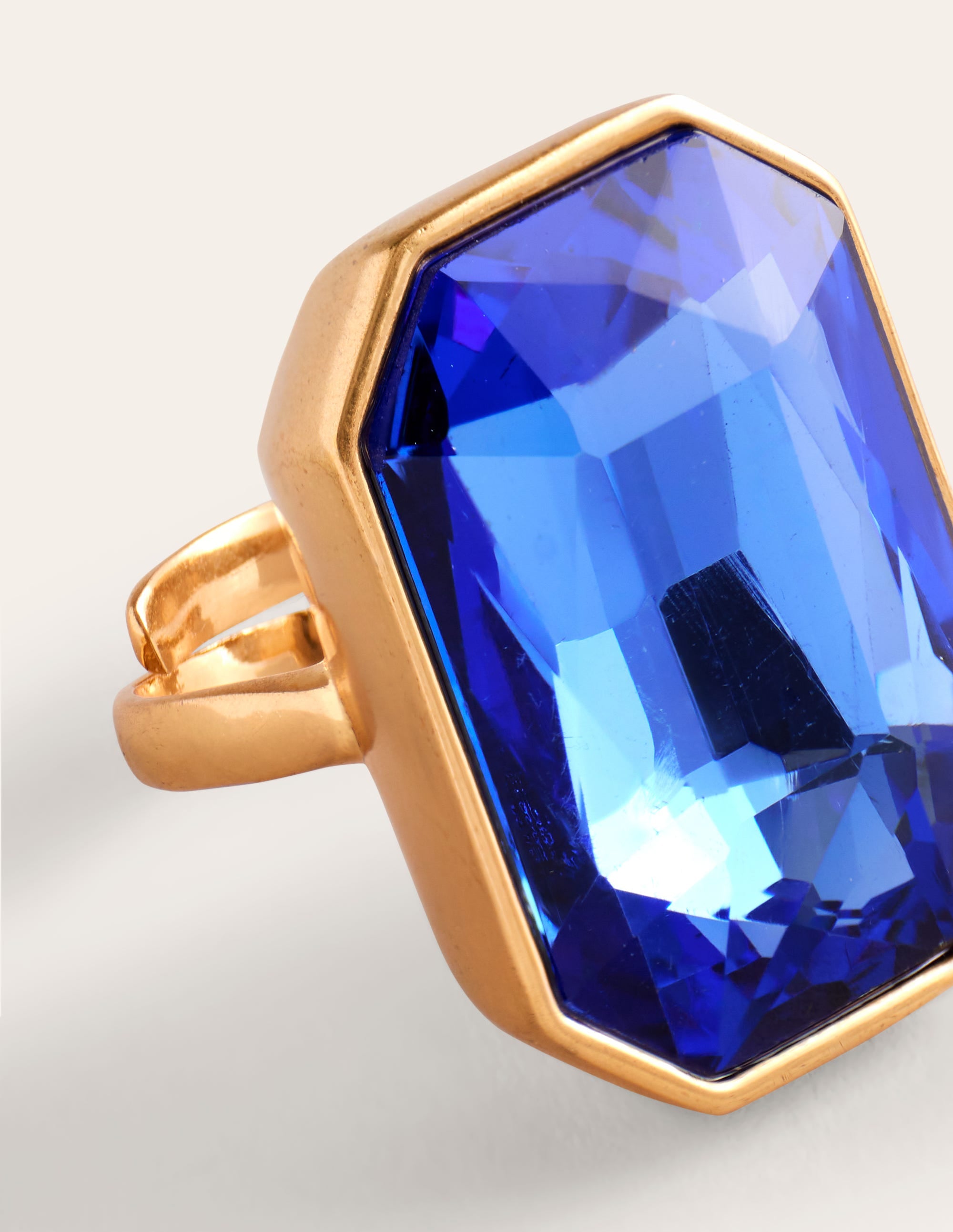 Mega Cluster Jewel Ring-Blue - Image 3
