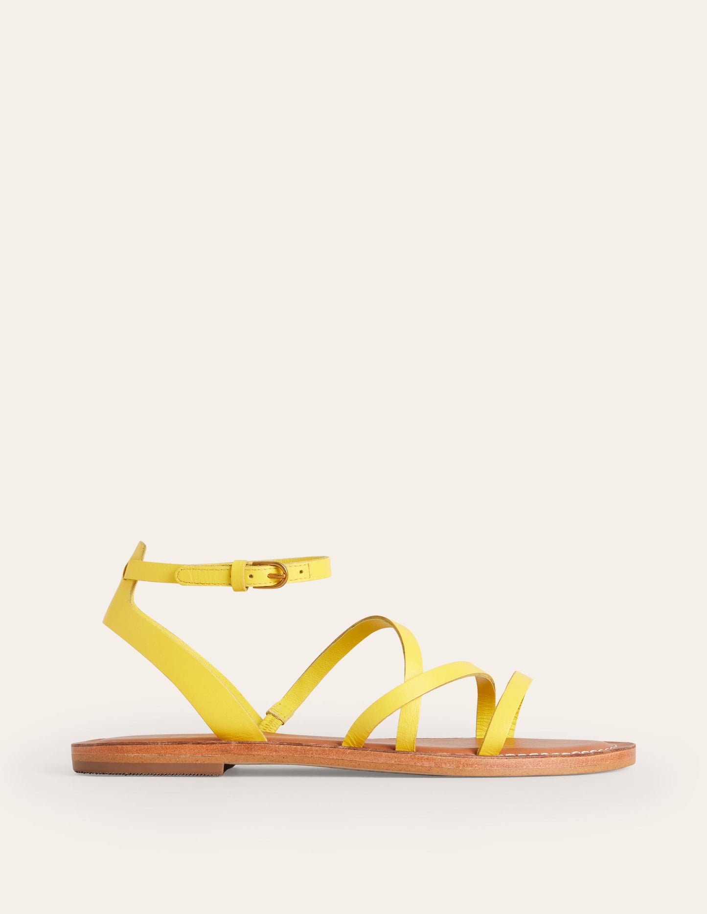 Everyday Flat Sandals-Mimosa Yellow