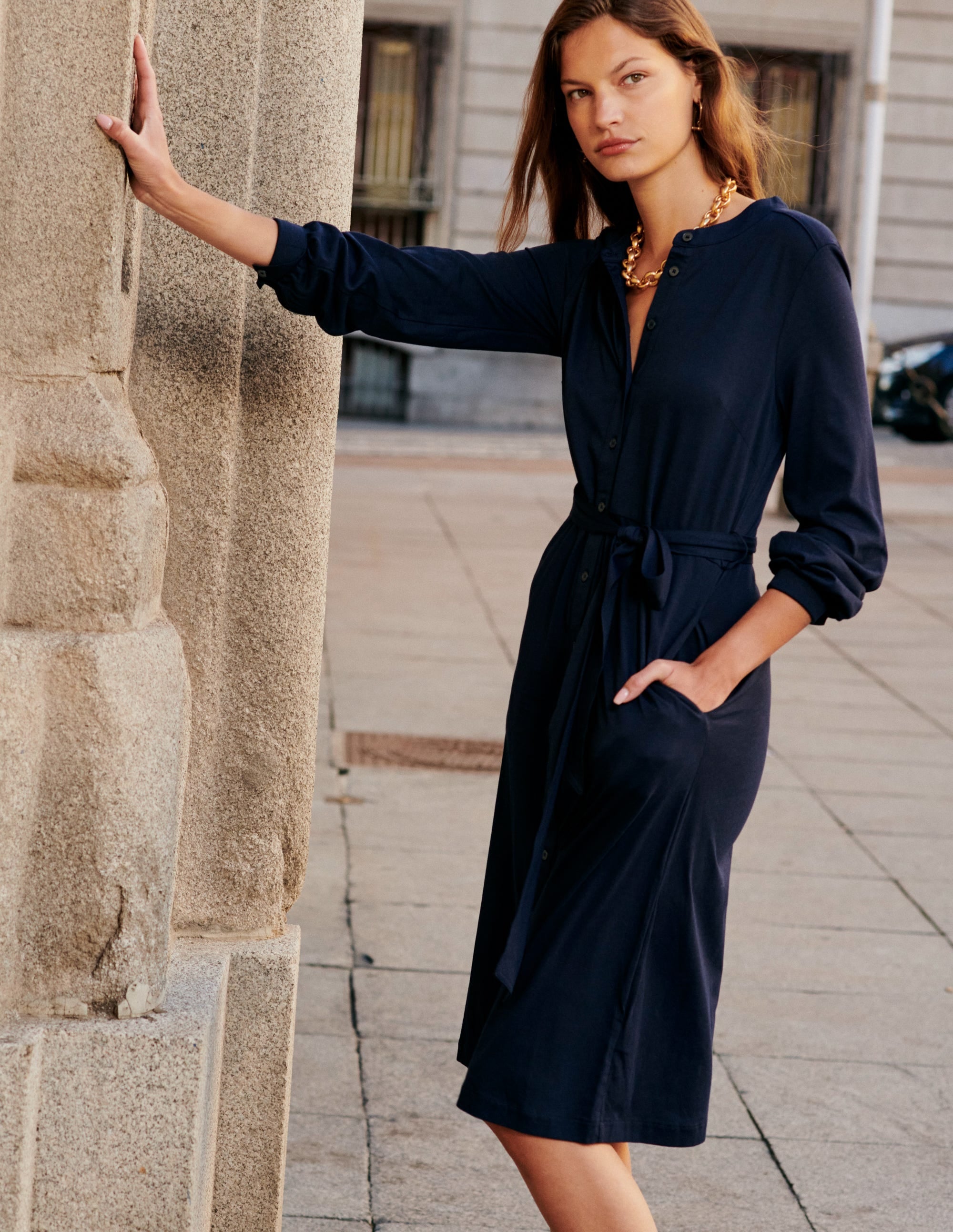 Boden navy wholesale dress - Official Online Store
