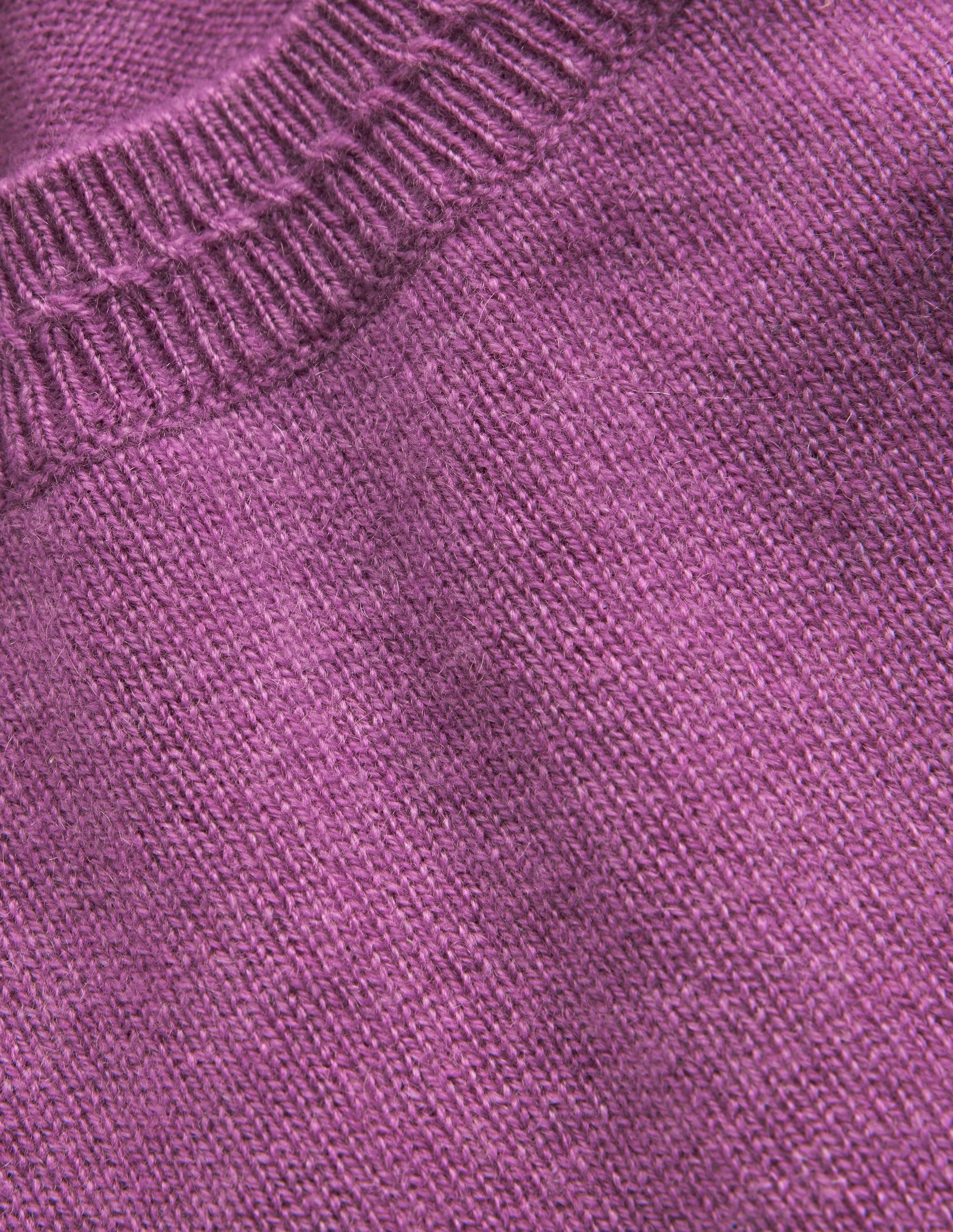 Eva Cashmere Crew Neck Sweater-Mulberry-6