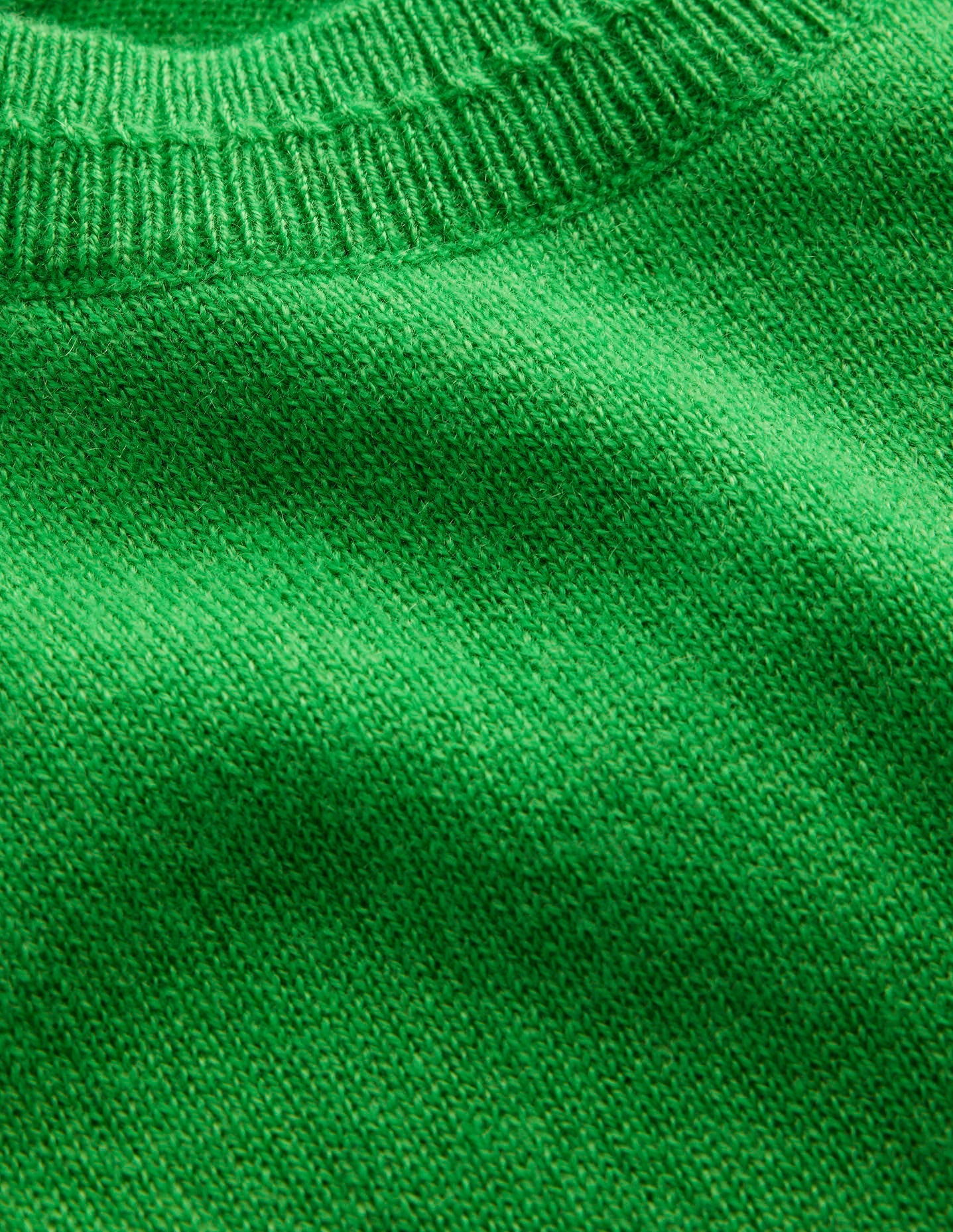 Eva Cashmere Vest-Bright Green - Image 7